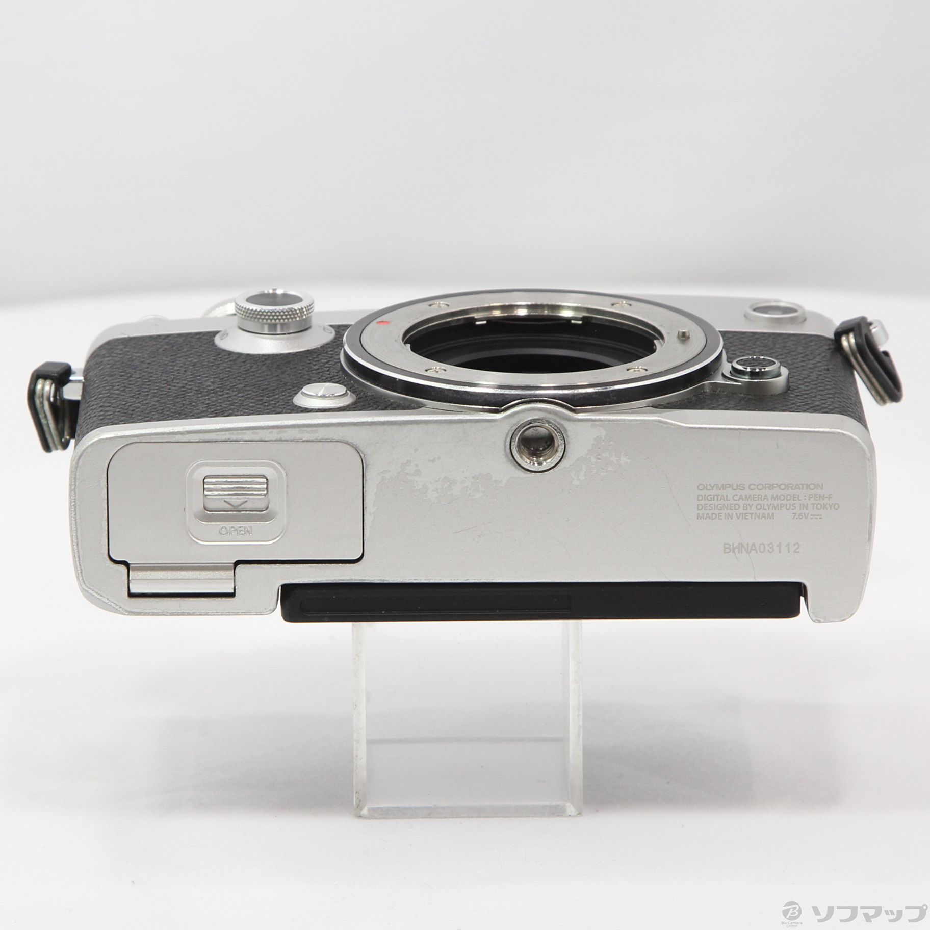 中古】OLYMPUS PEN-F ボディ シルバー [2133050353562] - リコレ