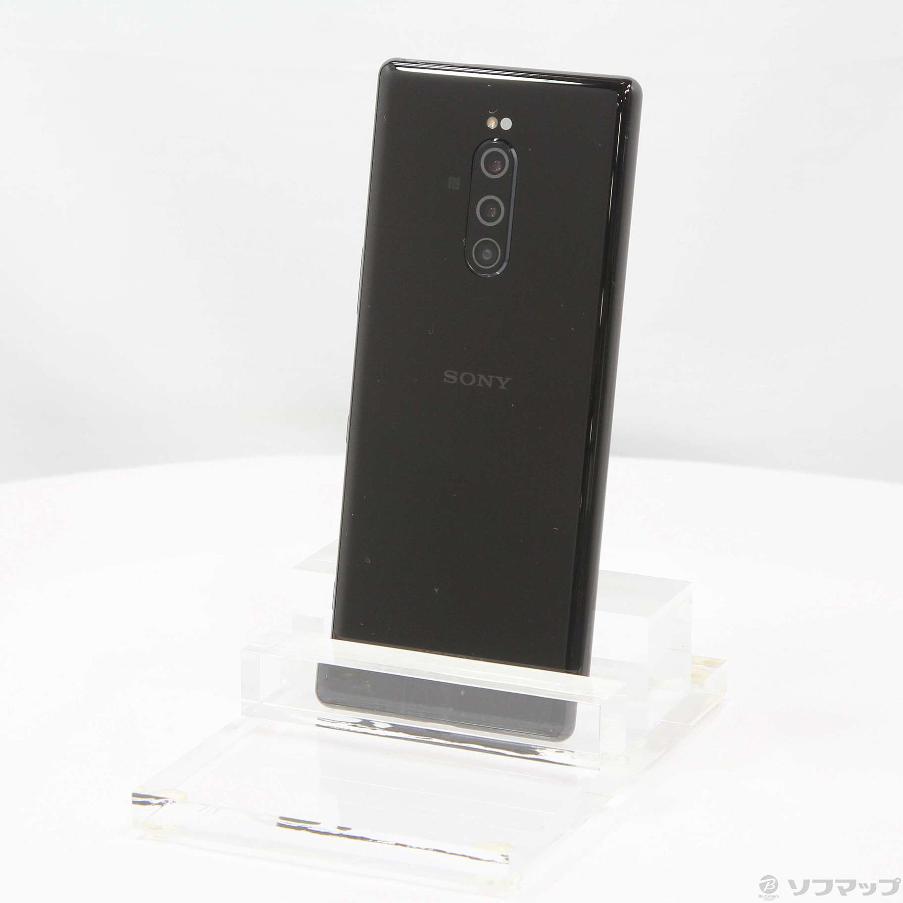 SONY Xperia 1 ブラックSoftBank 802SO ストレージ64 Xperia 1 802SO 64GB ホワイト ブラック パープル SIMフリー
