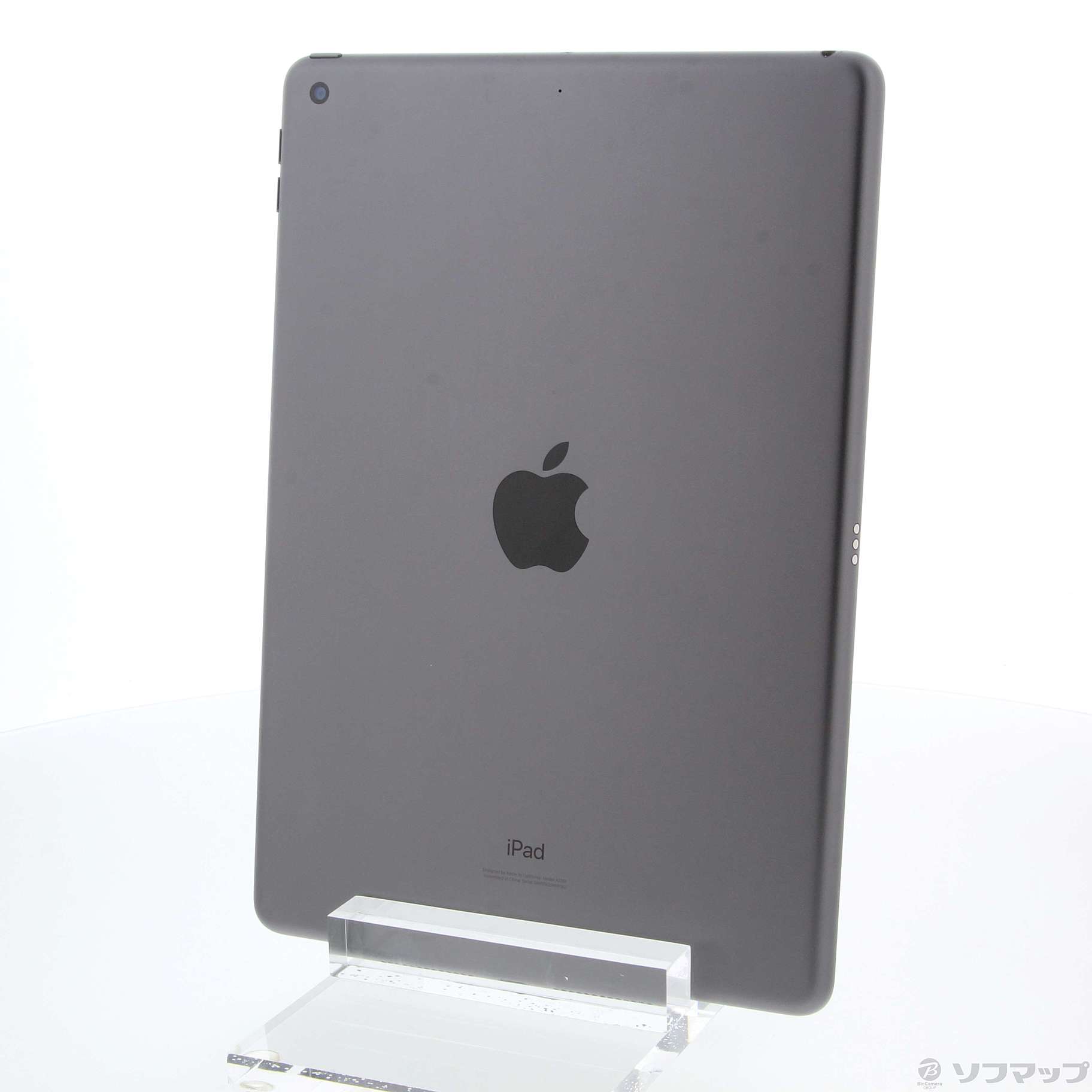 中古】iPad 第7世代 128GB スペースグレイ MW772J／A Wi-Fi