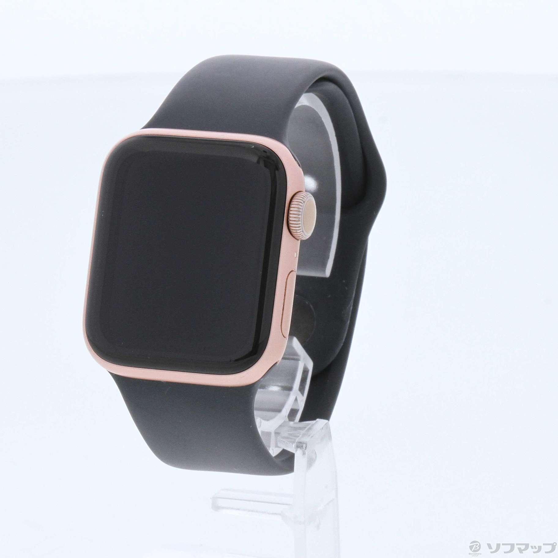 Apple Watch Series 5 GPS 40mm ゴールドアルミニウムケース ブラックスポーツバンド