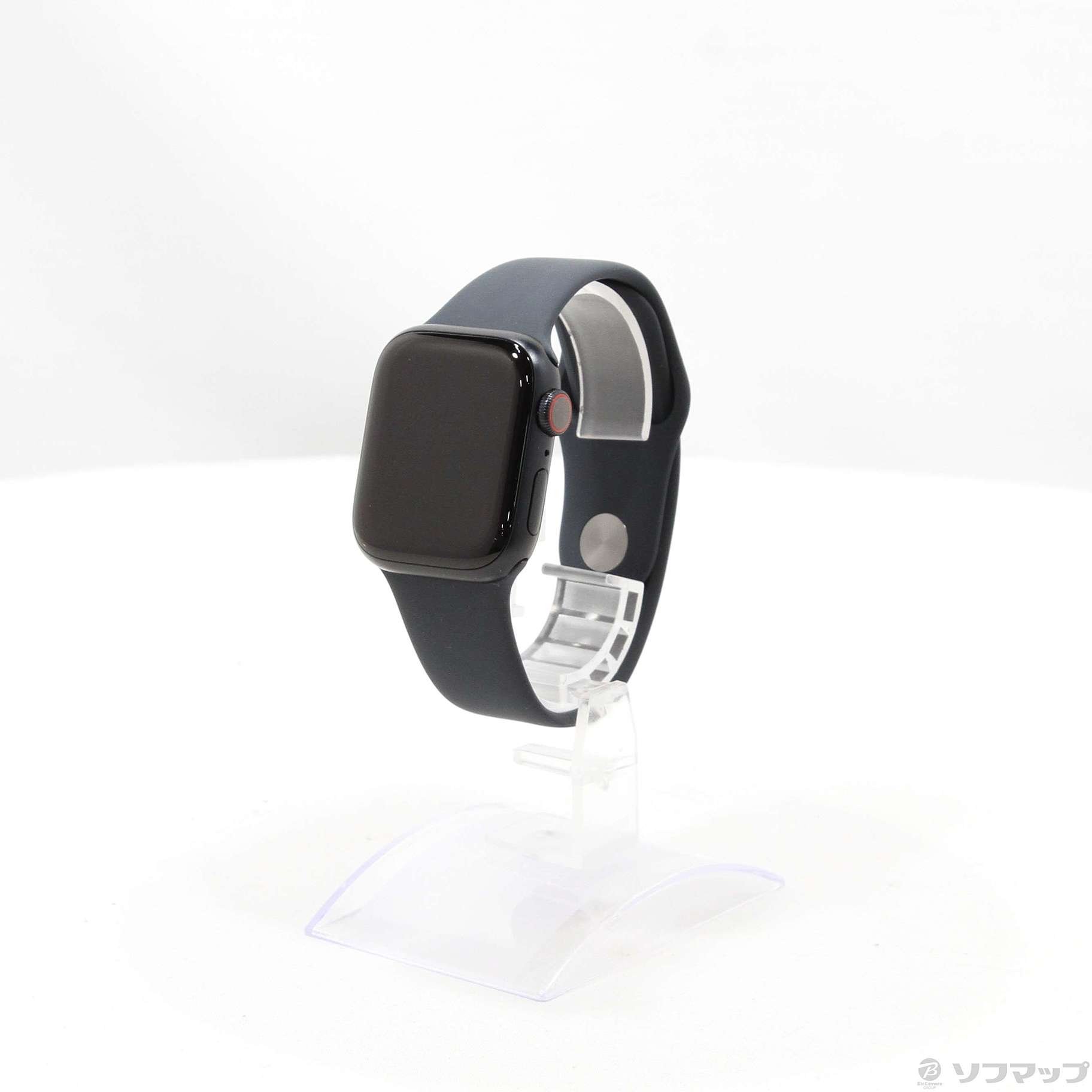 〔展示品〕 Apple Watch Series 7 GPS + Cellular 41mm ミッドナイトアルミニウムケース ミッドナイトスポーツバンド