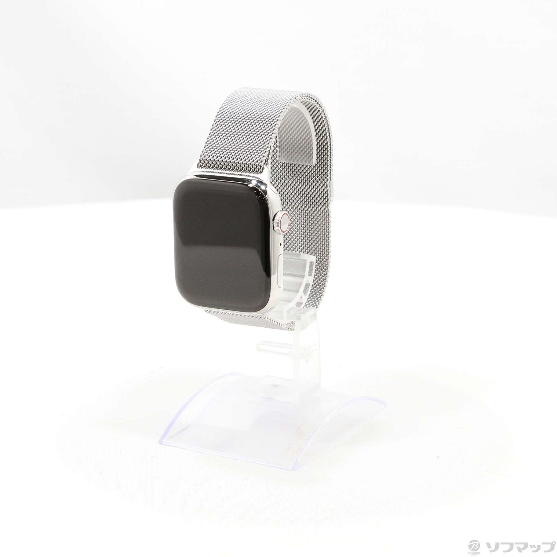 Apple Watch 7 45mm シルバーステンレスとミラネーゼ