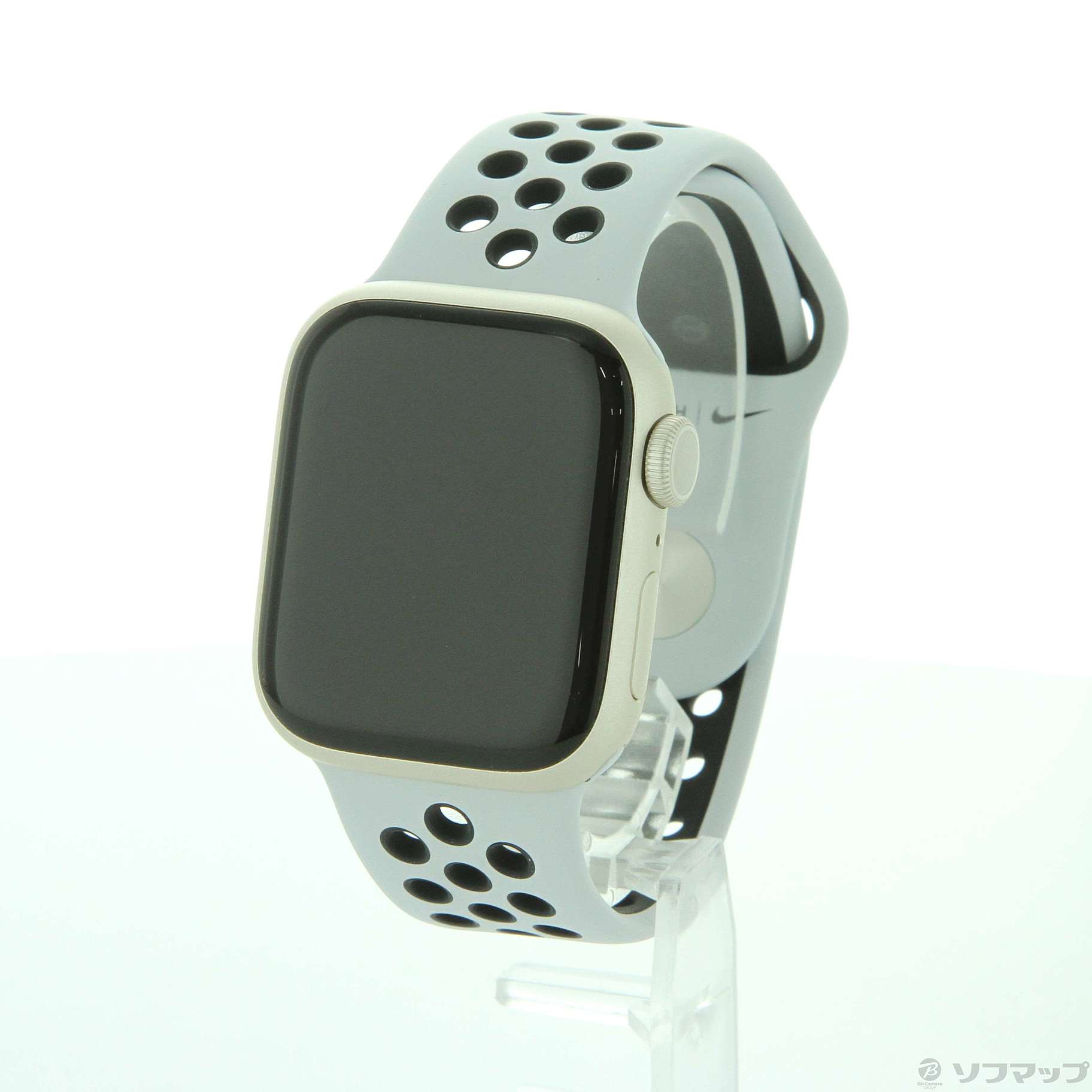 中古】〔展示品〕 Apple Watch Series 7 Nike GPS 41mm スターライト
