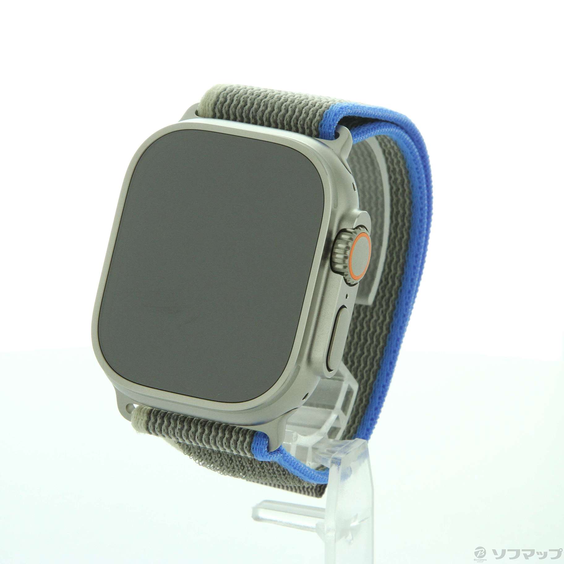 Apple Watch Ultra ブルーグレートレイルループAppleSto - スマホ 