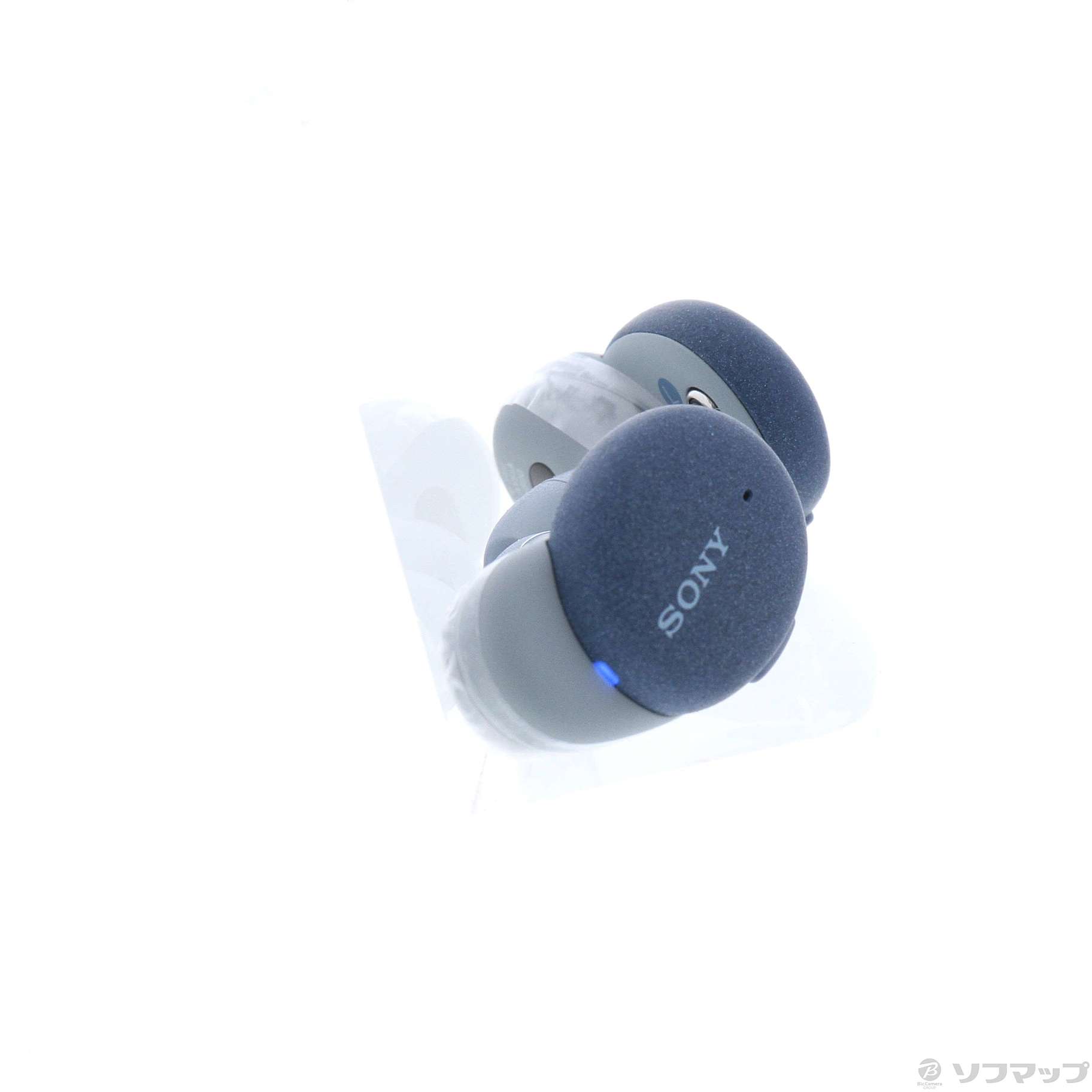 中古】WF-H800 h.ear in 3 Truly Wireless Headphones ブルー 海外仕様