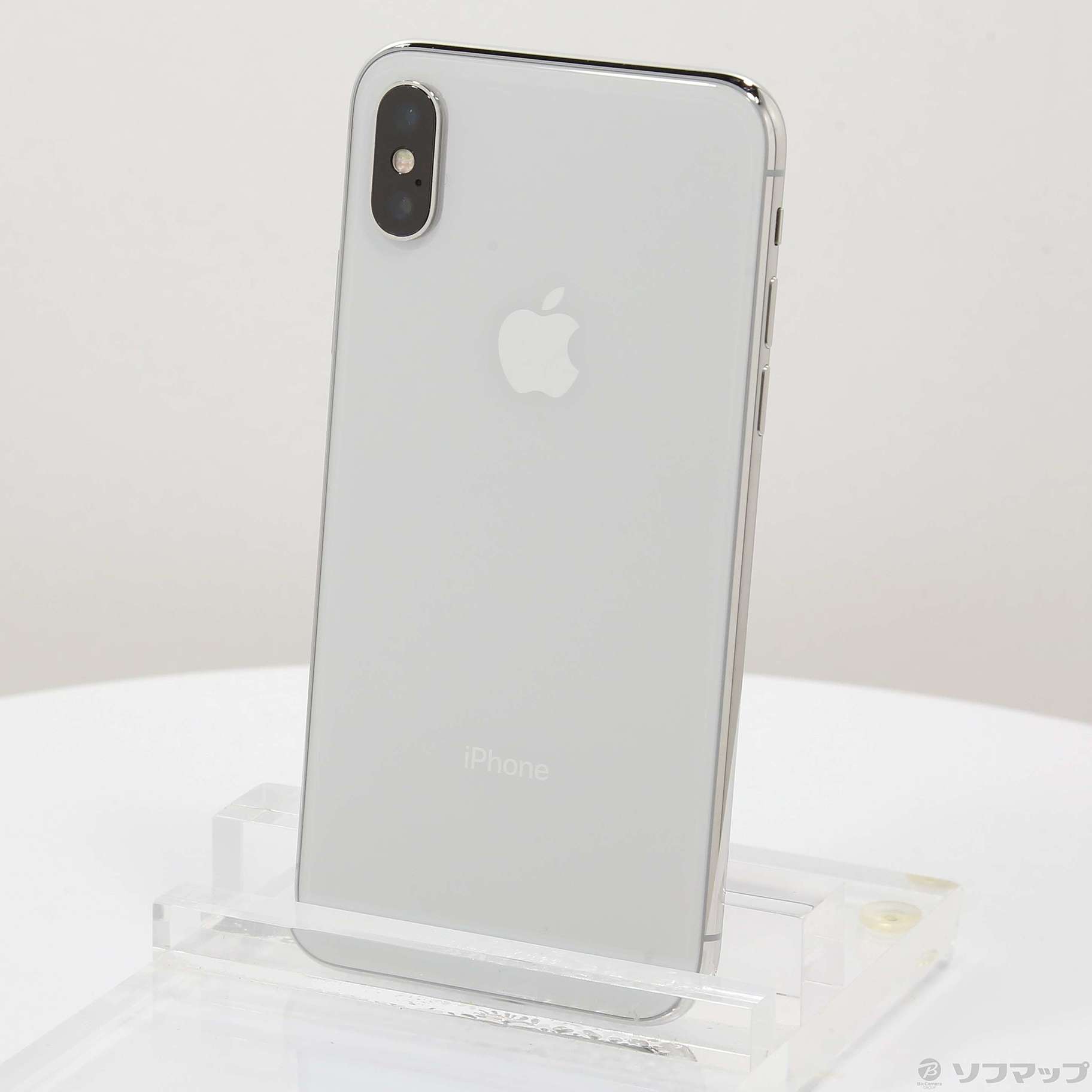 中古】iPhoneX 256GB シルバー MQC22J／A SIMフリー [2133050368023