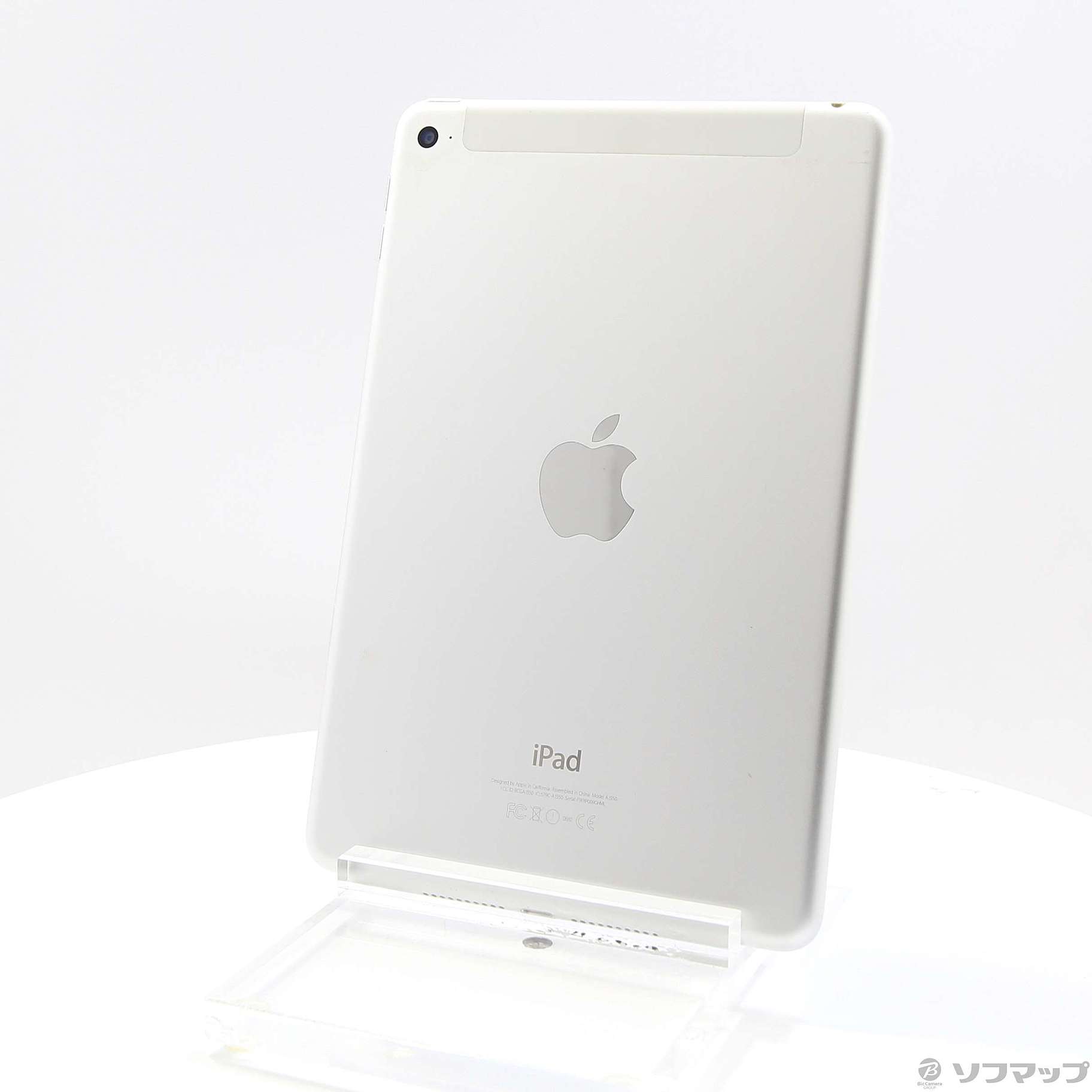 中古】iPad mini 4 64GB シルバー MK732J／A SoftBank [2133050369303