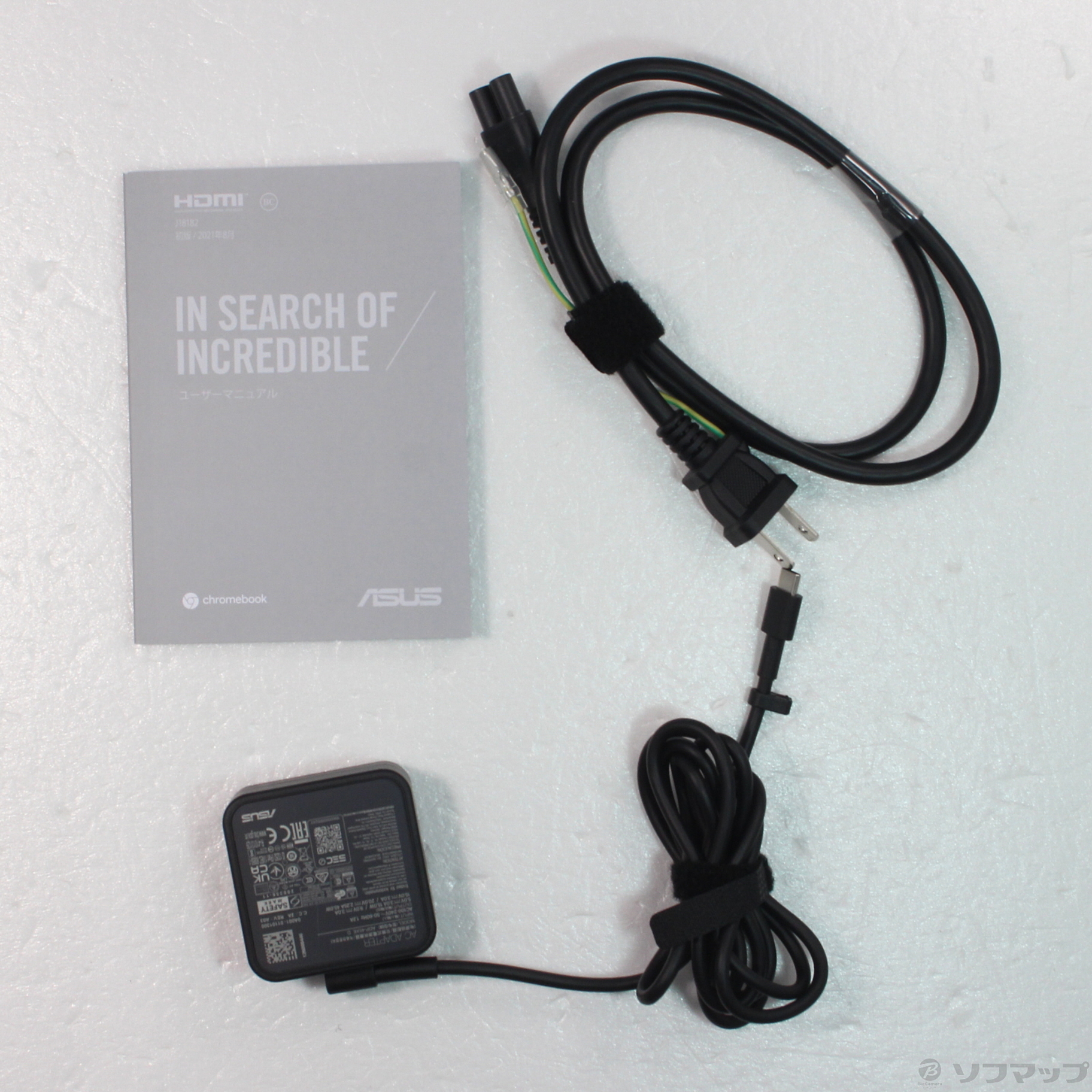 ASUS Chromebook ダークグレー ACアダプター付き 【公式通販】