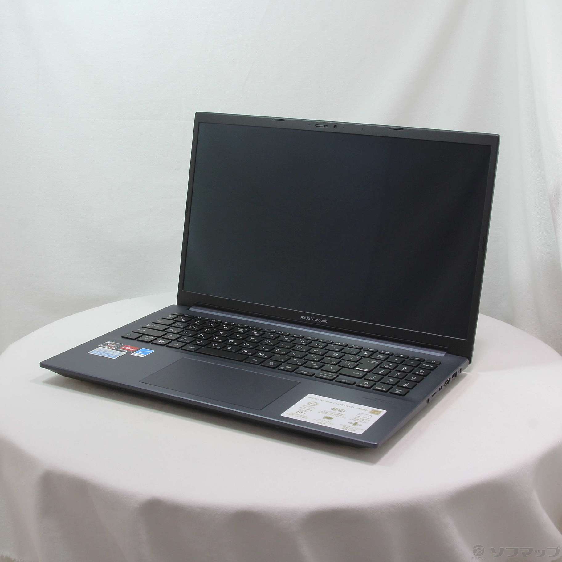 中古品VivoBook Pro 15 OLED M3500QA M3500QA-L1152WS kuwaiettoburu