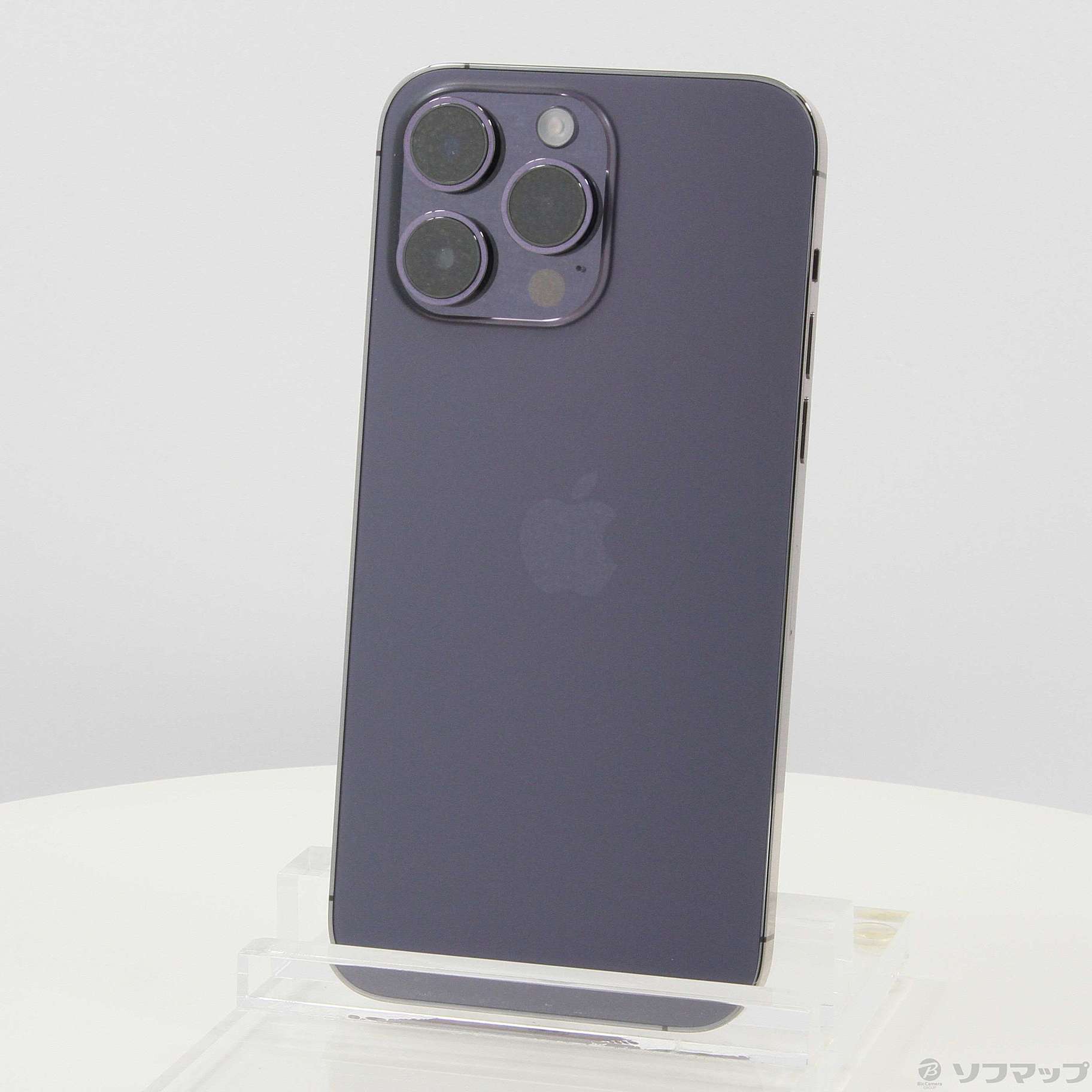 中古】iPhone14 Pro Max 128GB ディープパープル MQ993J／A SIMフリー