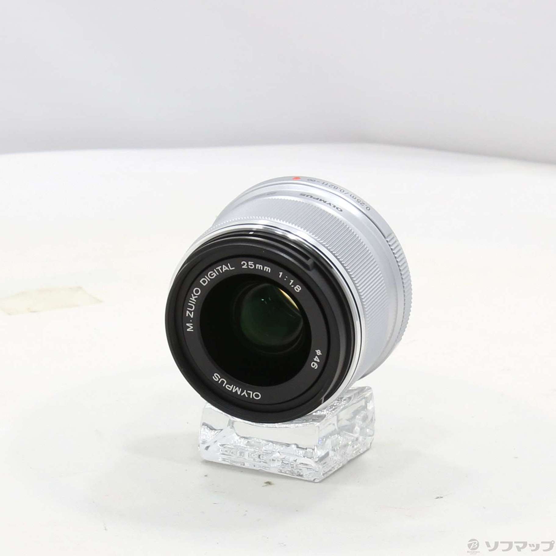 中古】M.ZUIKO DIGITAL 25mm F1.8 (レンズ／シルバー) (μ4／3