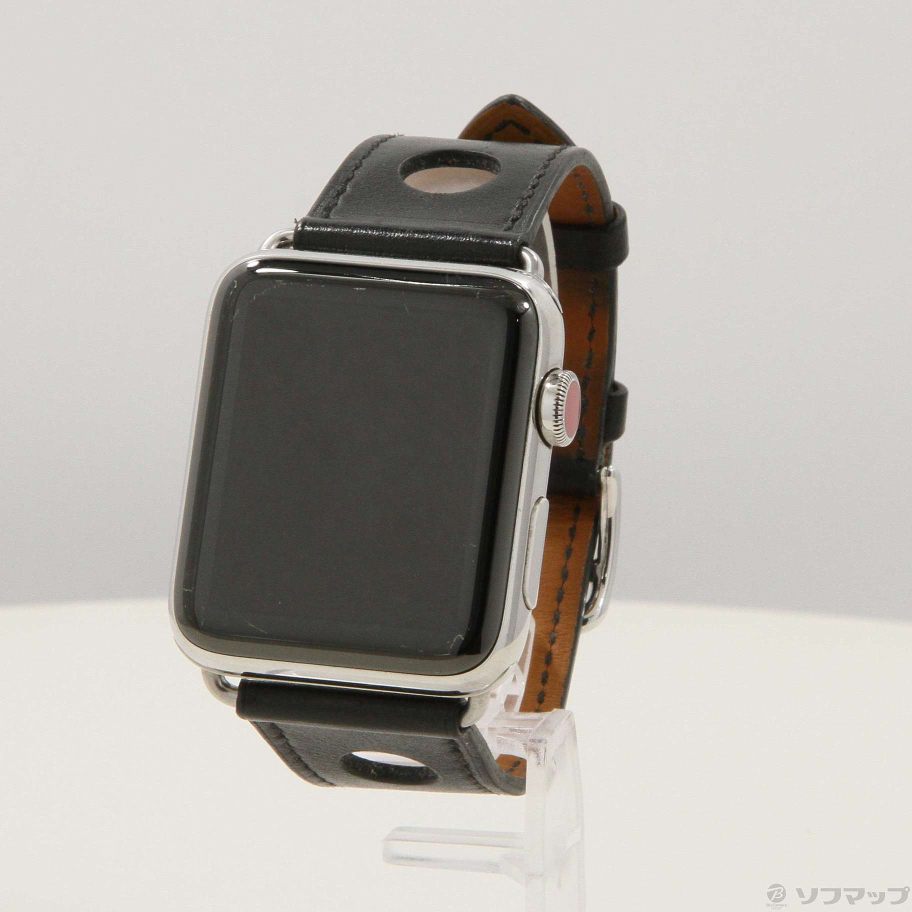 中古】Apple Watch Series 3 GPS + Cellular 42mm ステンレススチール