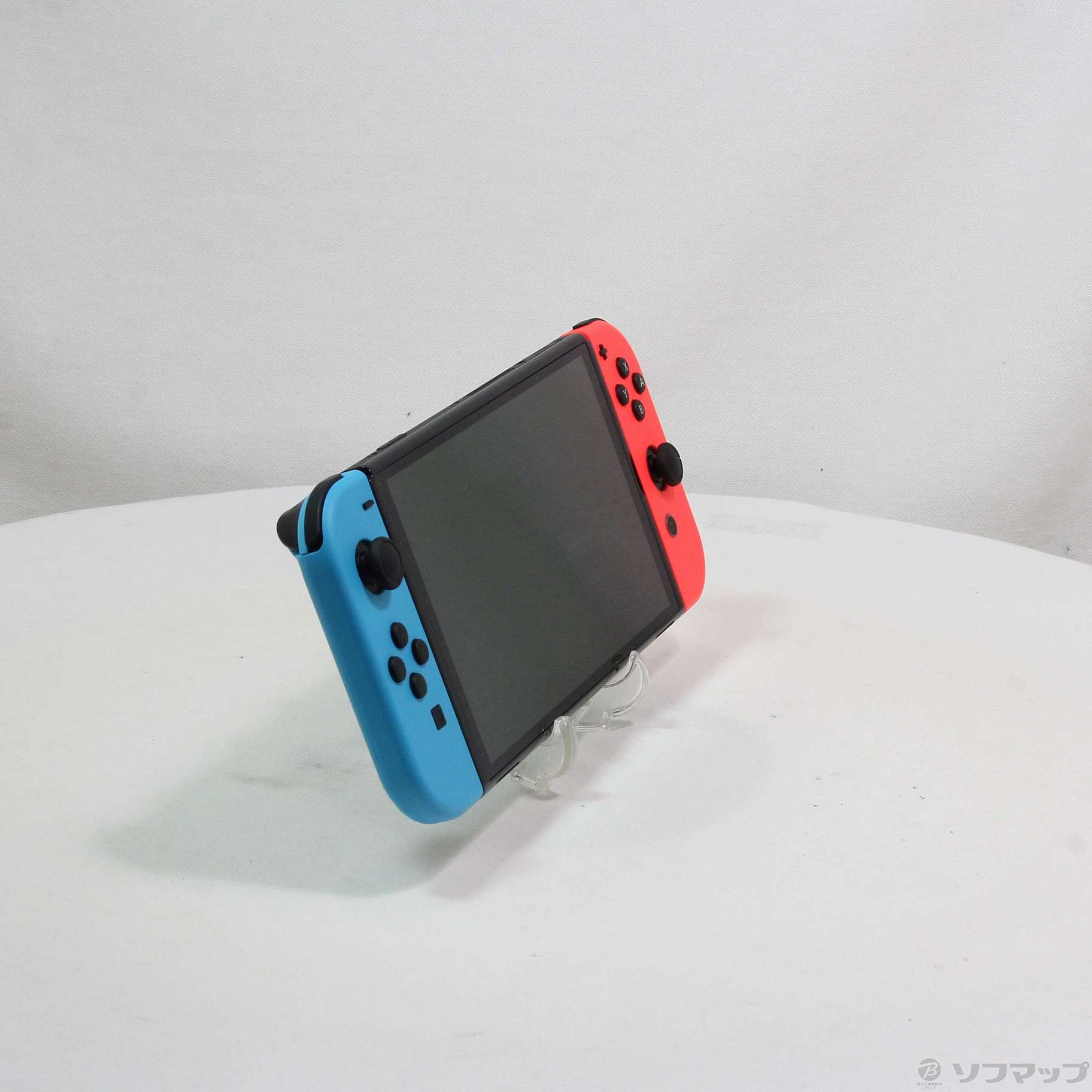 中古品〕 Nintendo Switch 有機ELモデル Joy-Con(L) ネオンブルー／(R