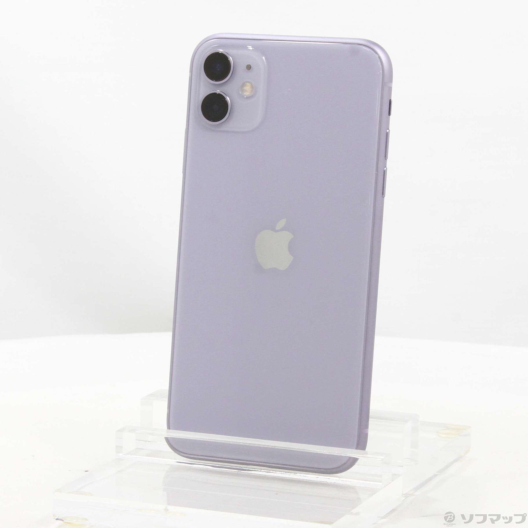中古】iPhone11 128GB パープル MWM52J／A SIMフリー [2133050386973