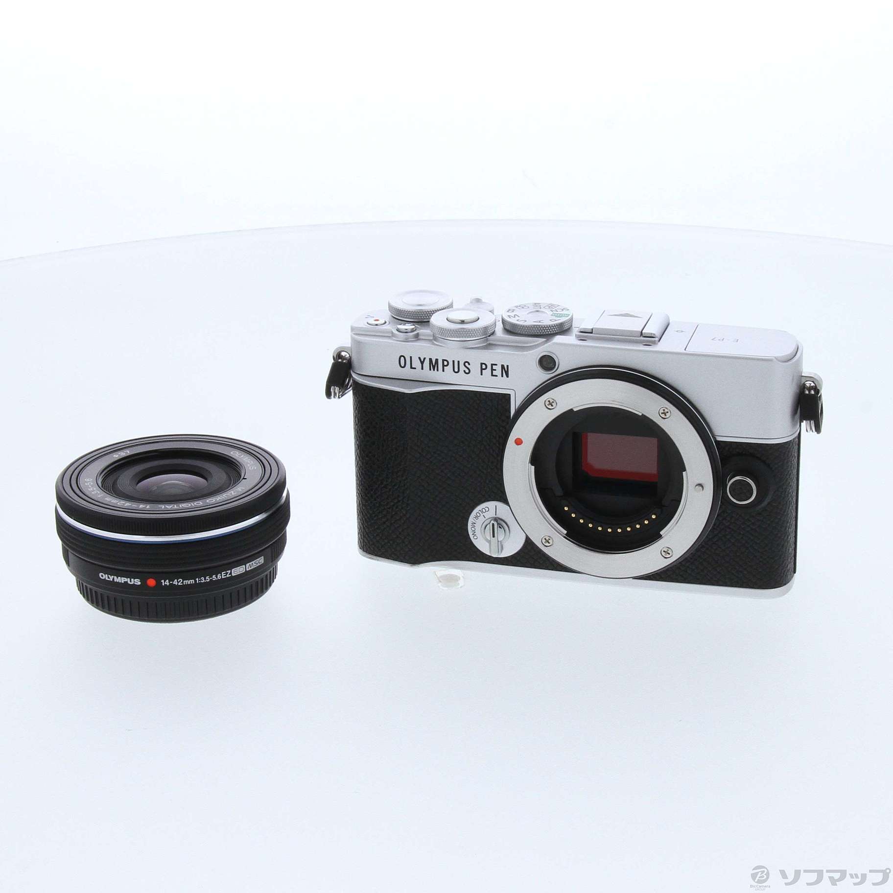 OLYMPUS 14-42mm  EZレンズ シルバー 美品