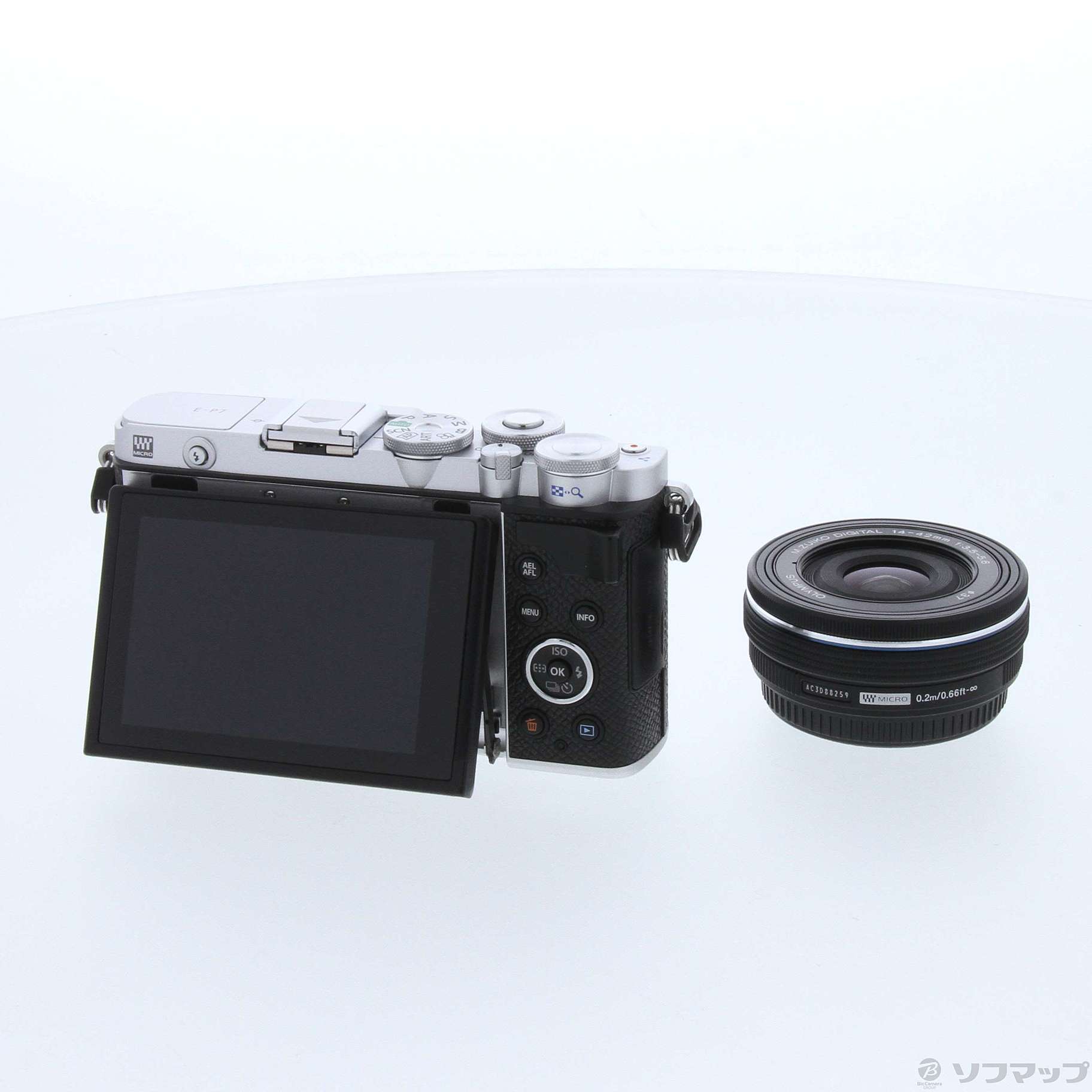 中古】セール対象品 OLYMPUS PEN E-P7 14-42mm EZレンズキット