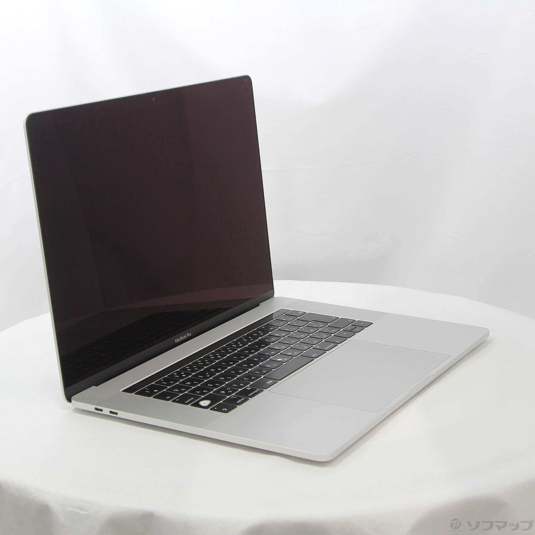 〔中古品〕 MacBook Pro 15-inch Mid 2018 MR962J／A Core_i7 2.2GHz 32GB SSD256GB  シルバー 〔10.15 Catalina〕