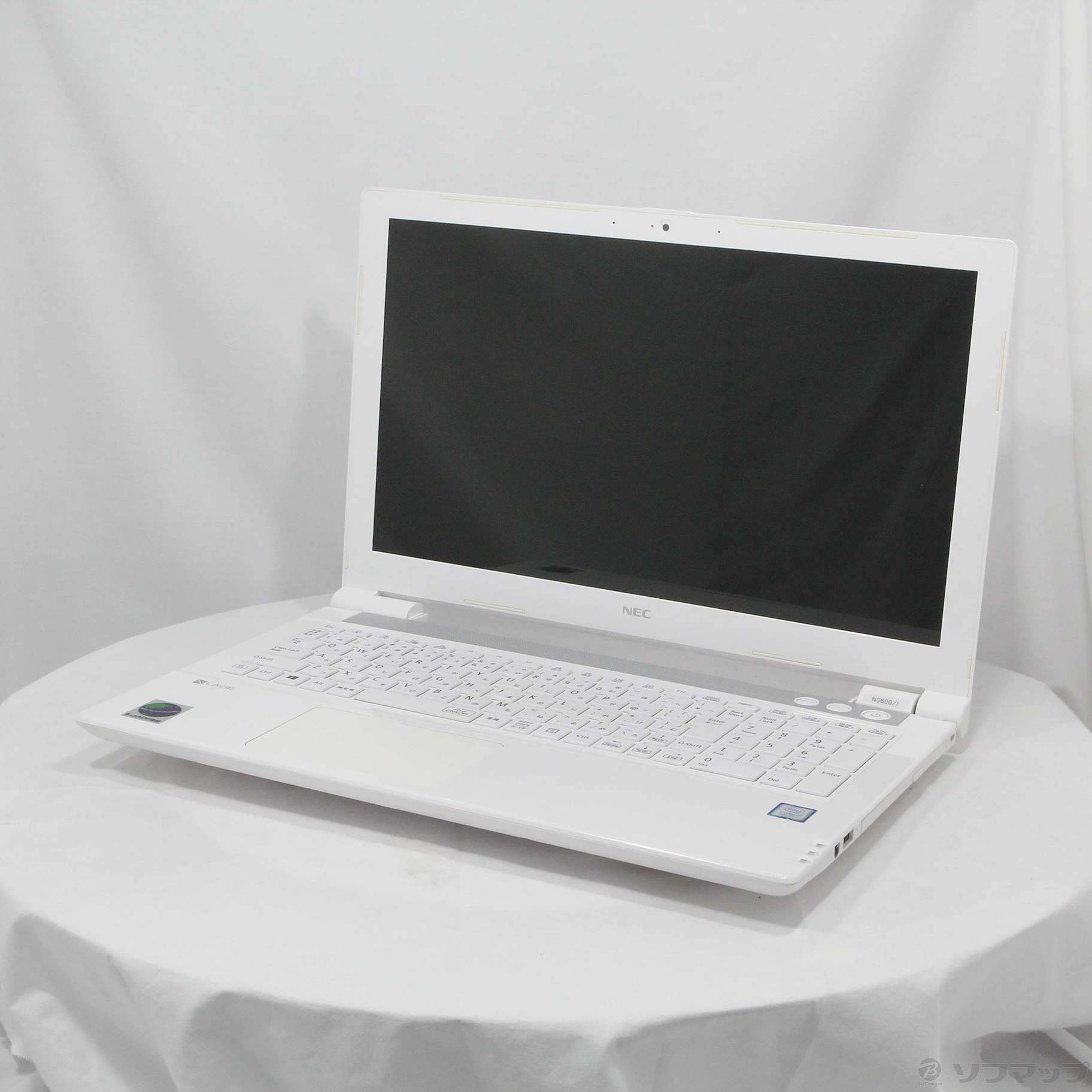 中古品〕 LaVie Note Standard PC-NS600JAW エクストラホワイト 〔NEC