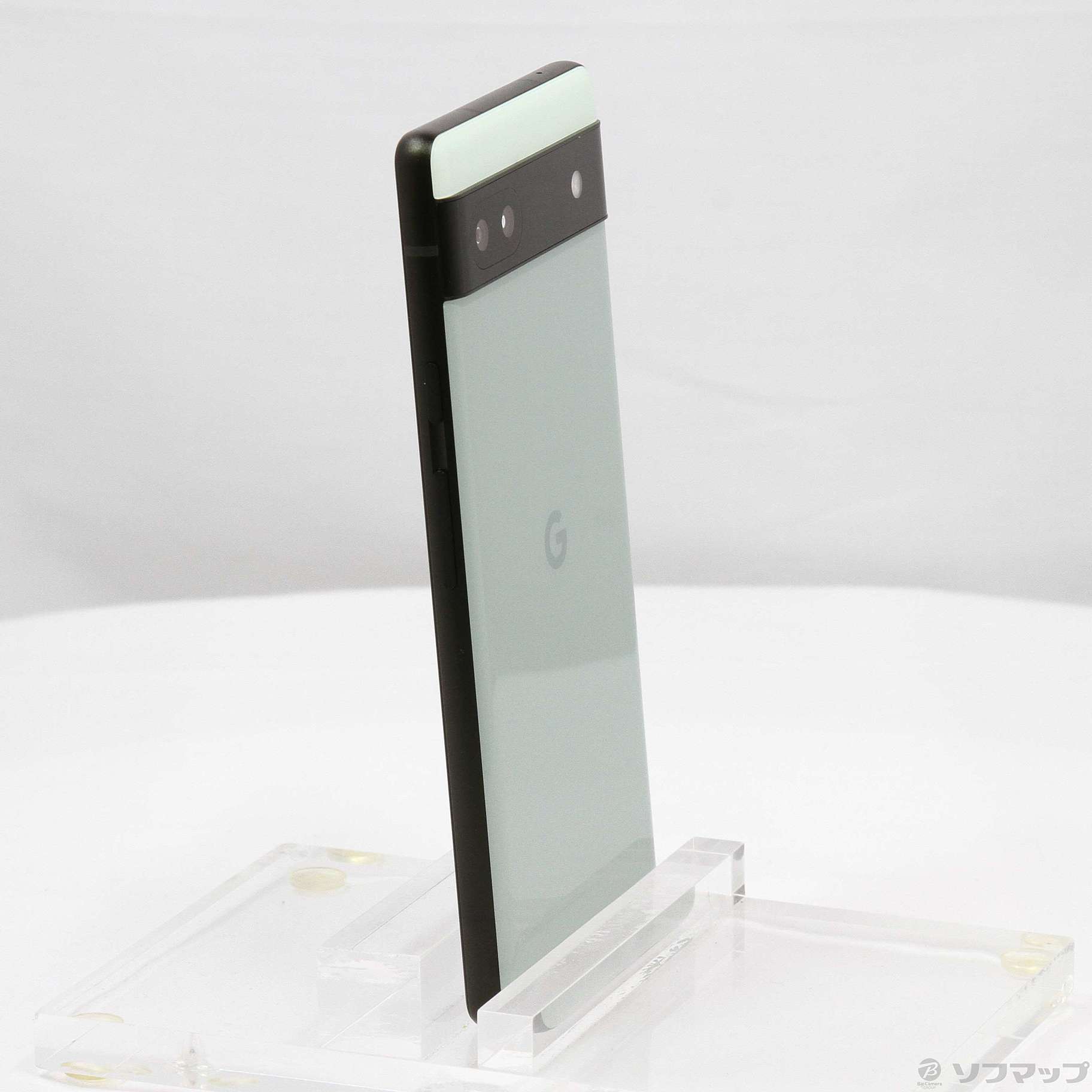 中古】Google Pixel 6a 128GB セージ GB17L auロック解除SIMフリー