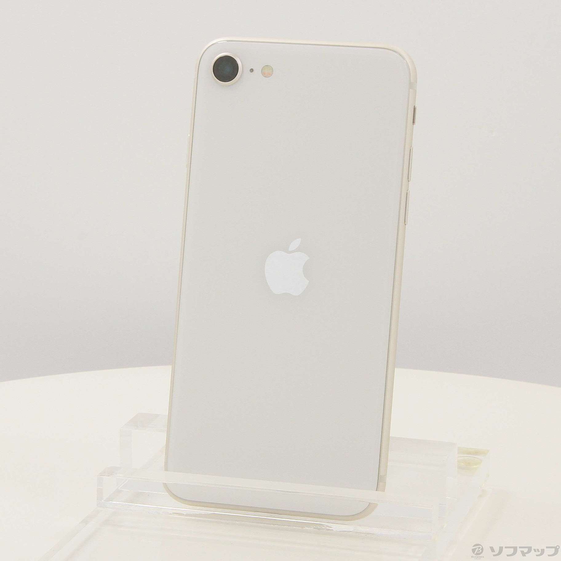 中古】iPhone SE 第3世代 64GB スターライト MMYD3J／A SIMフリー