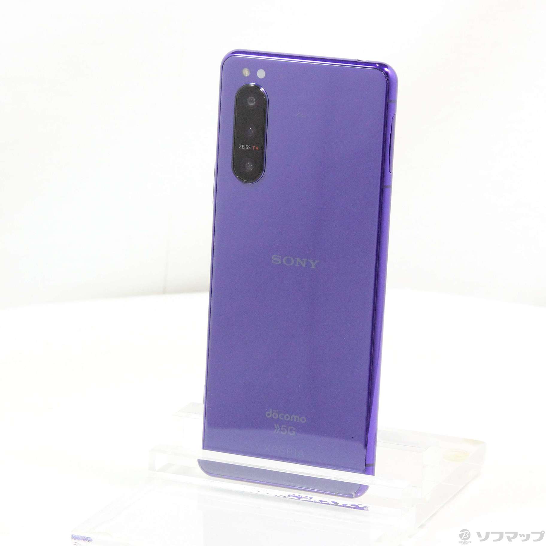 中古】Xperia 5 II 128GB パープル SO-52A docomoロック解除SIMフリー