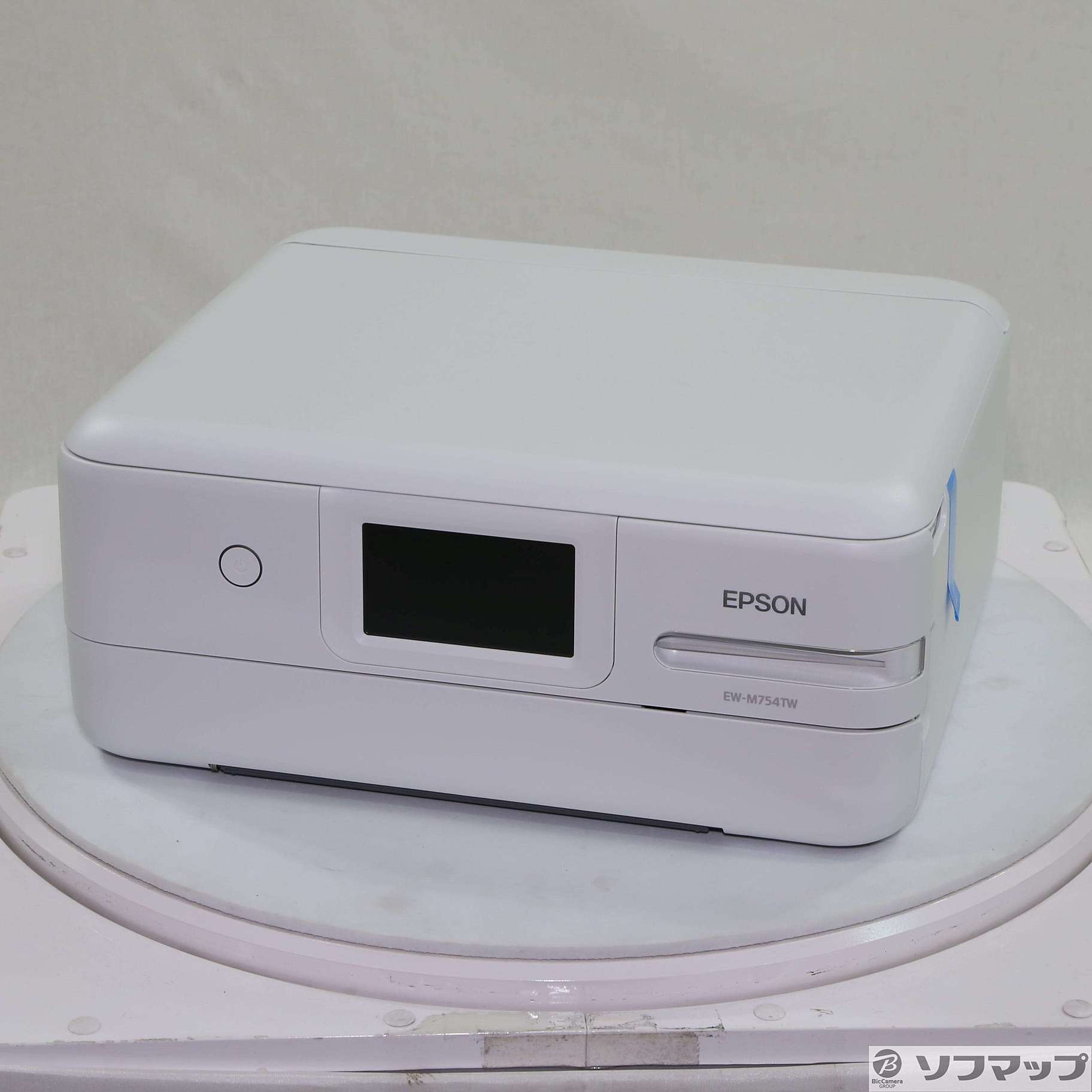 EPSON プリンター 白 EW-M754TW 純正インク付き 新品 未使用 - PC周辺機器