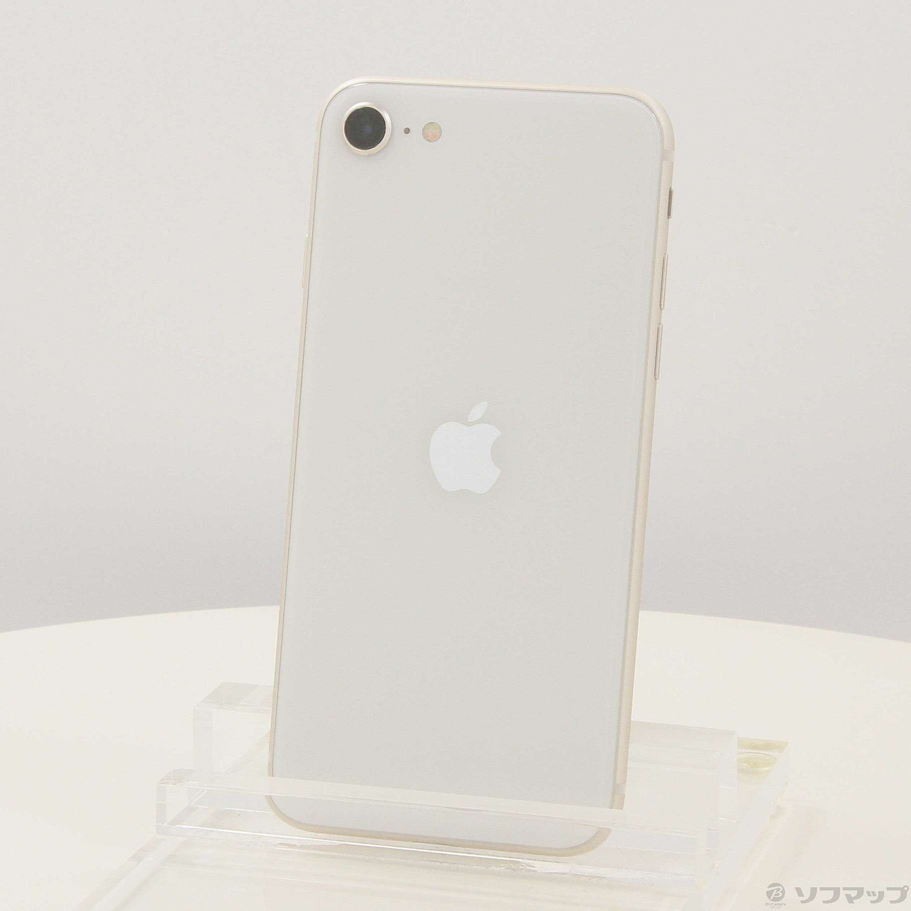 中古】iPhone SE 第3世代 128GB スターライト MMYG3J／A SIMフリー