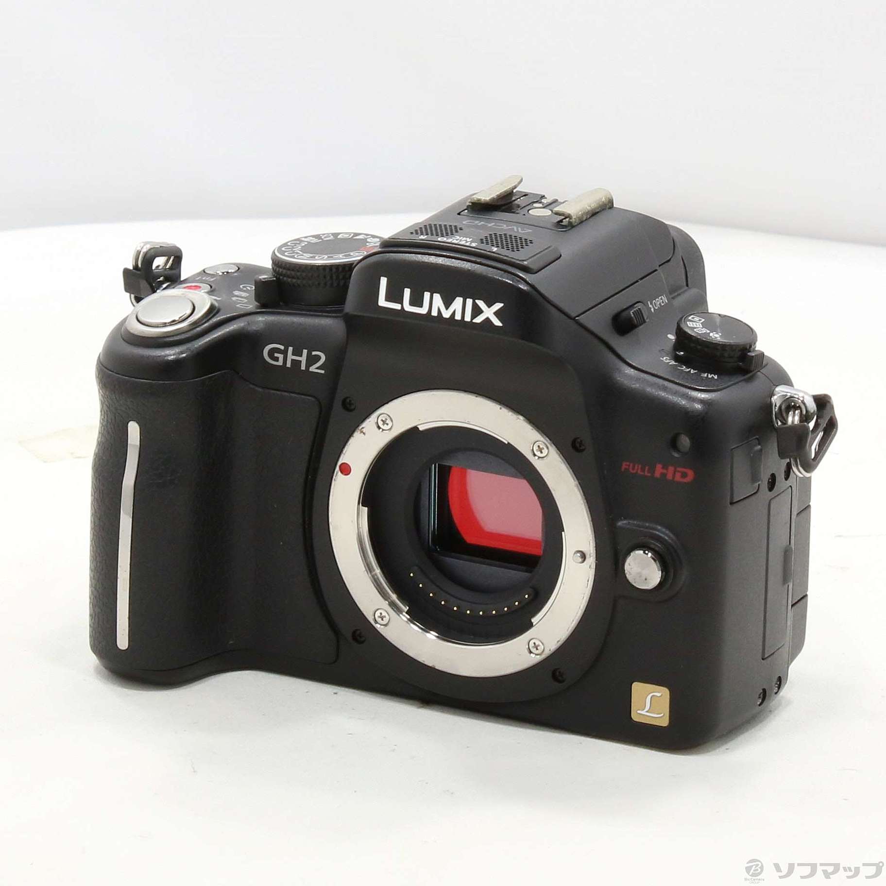 中古】LUMIX DMC-GH2-K ボディ (ブラック) (1605万画素／SDXC) [2133050409276]  リコレ！|ビックカメラグループ ソフマップの中古通販サイト