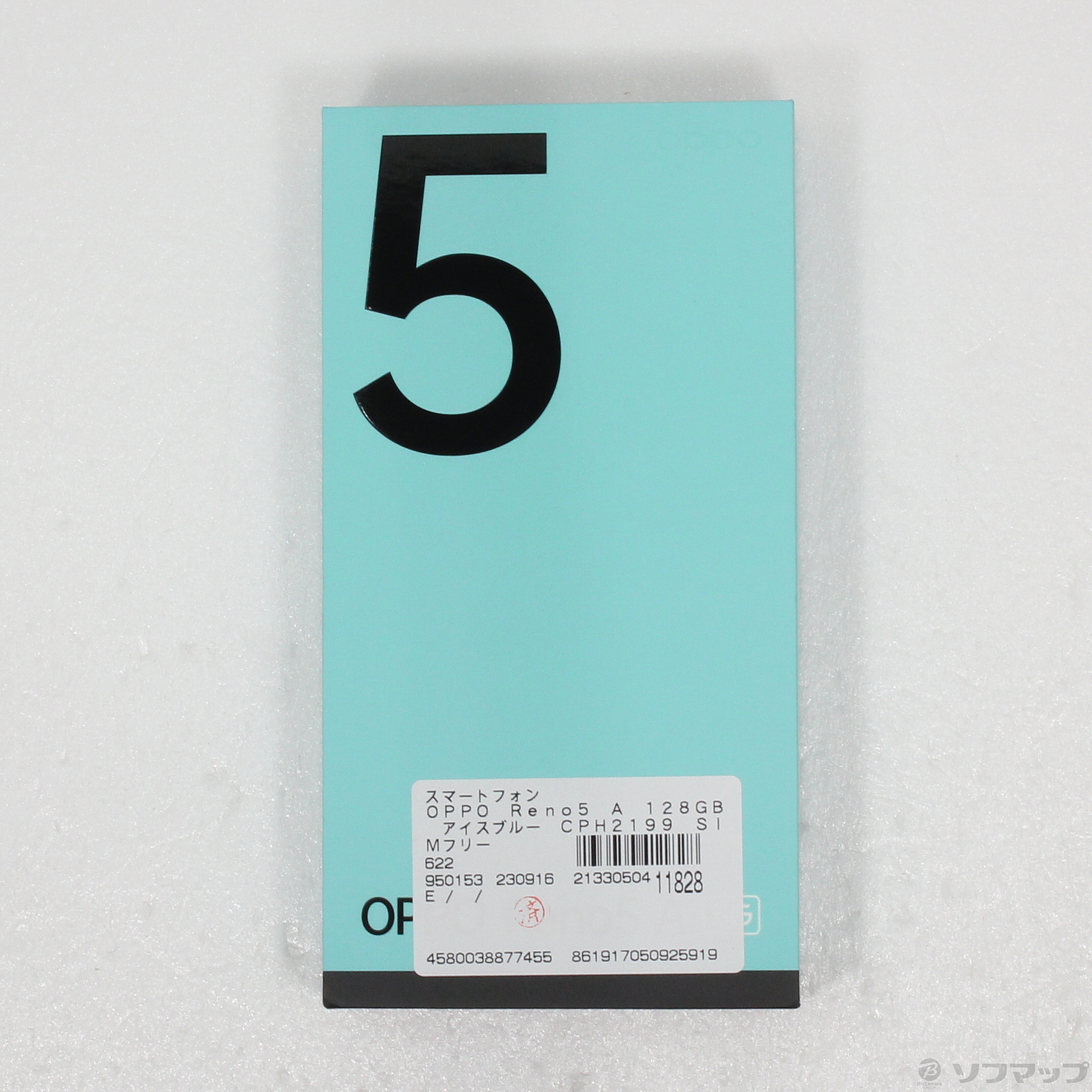 中古品〕 OPPO Reno5 A 128GB アイスブルー CPH2199 SIMフリー｜の通販