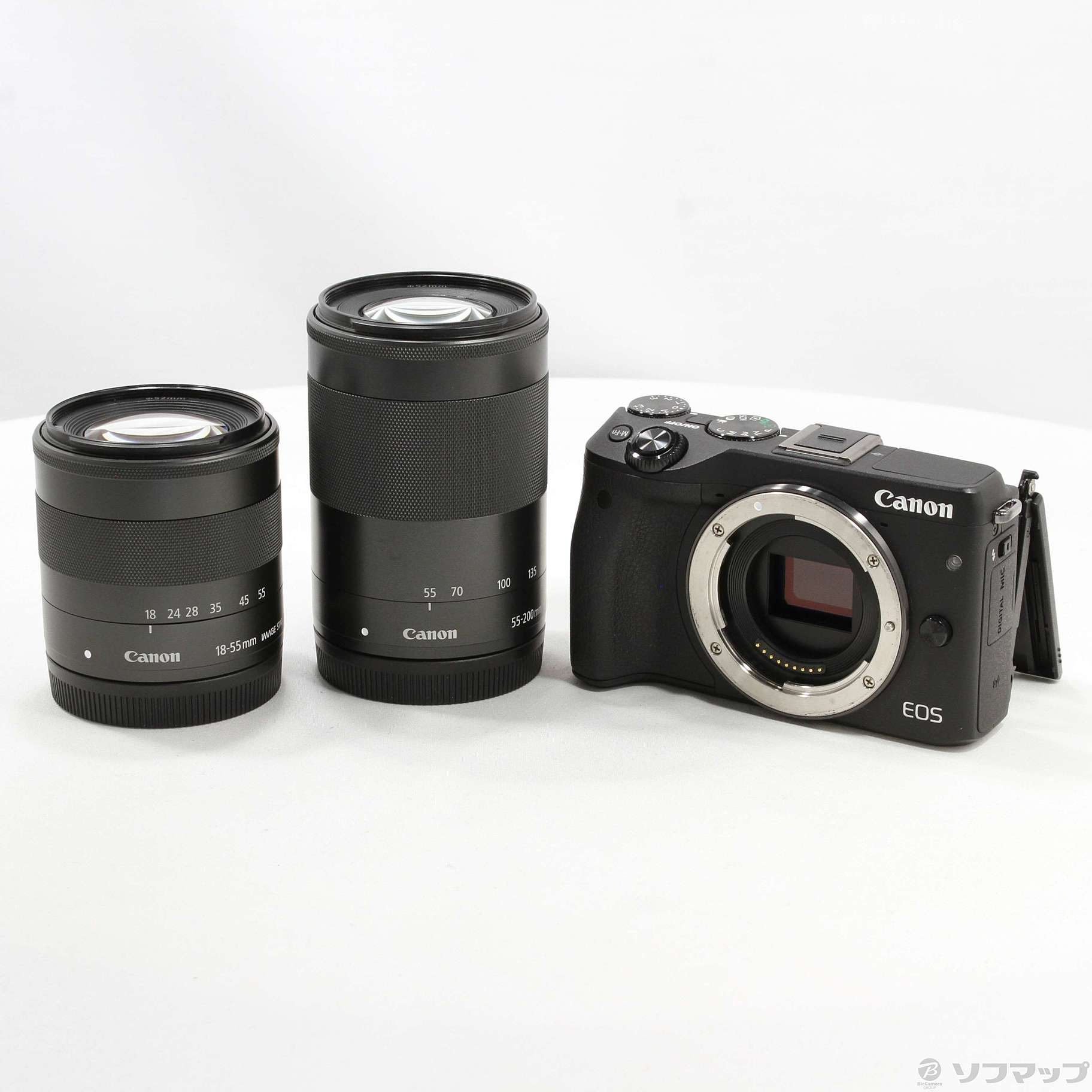 Canon EOS M3 Wズームキット BK一眼レフ