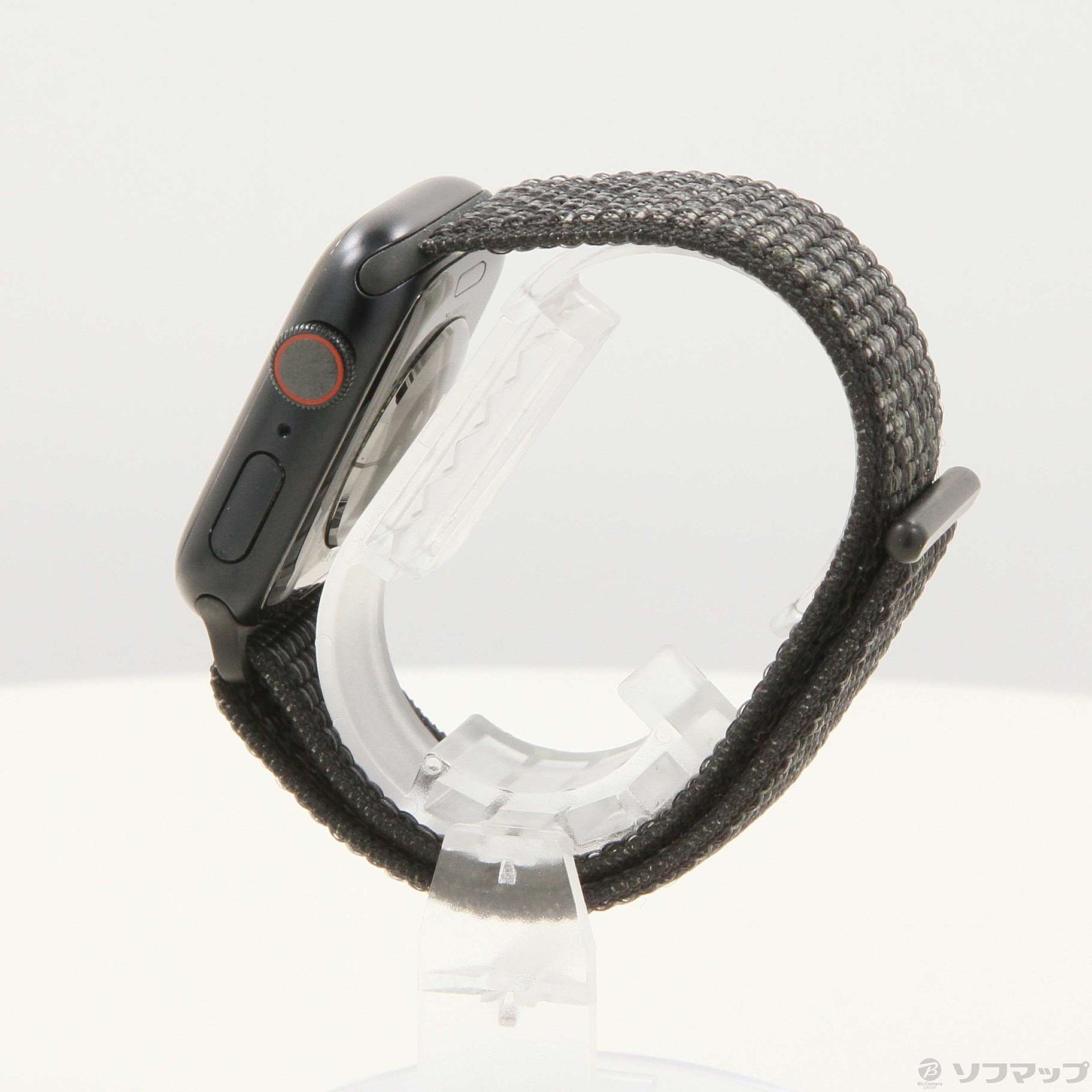 Apple Watch Series 7 GPS + Cellular 41mm ミッドナイトアルミニウムケース ブラックNikeスポーツループ