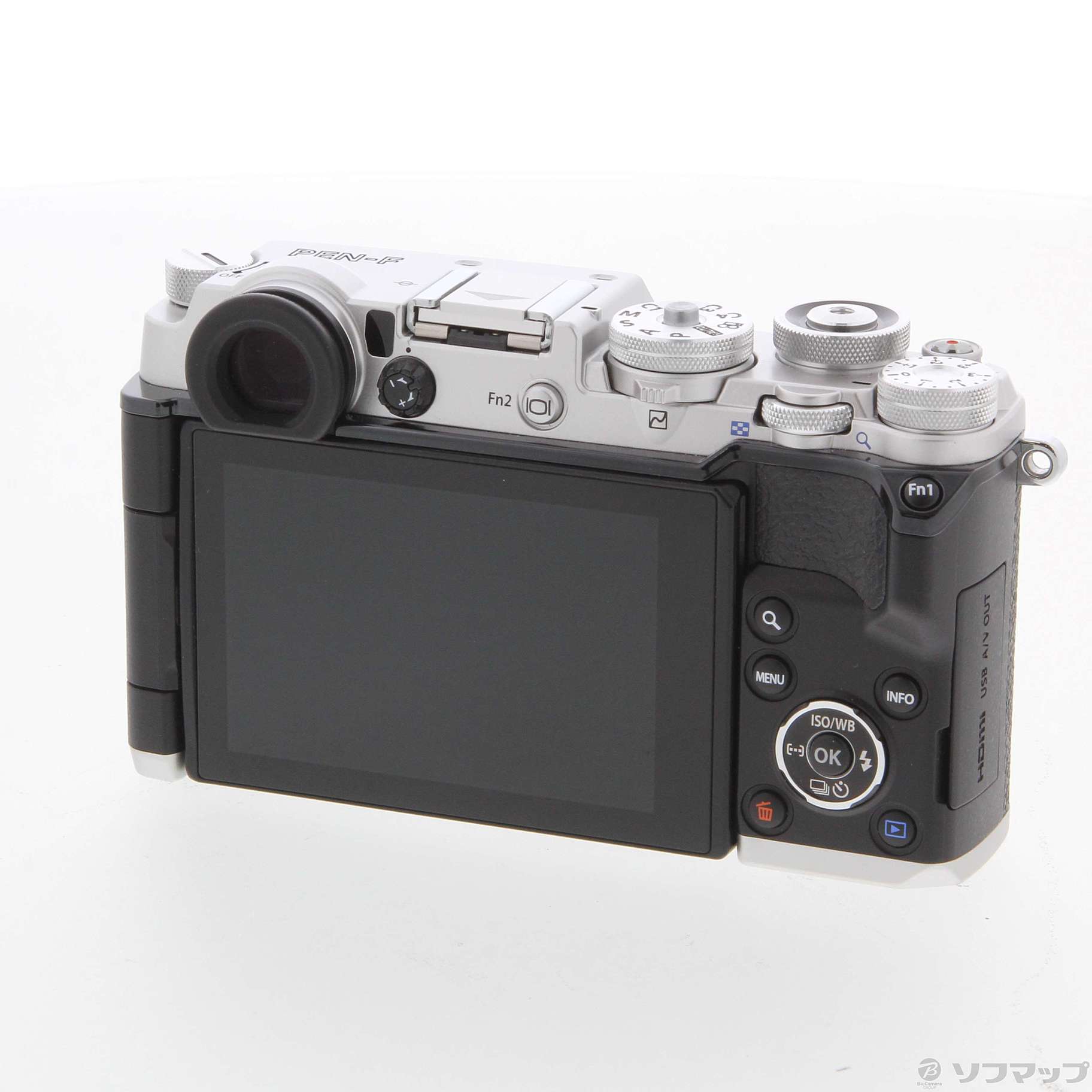 中古】OLYMPUS PEN-F ボディ シルバー [2133050416861] - リコレ