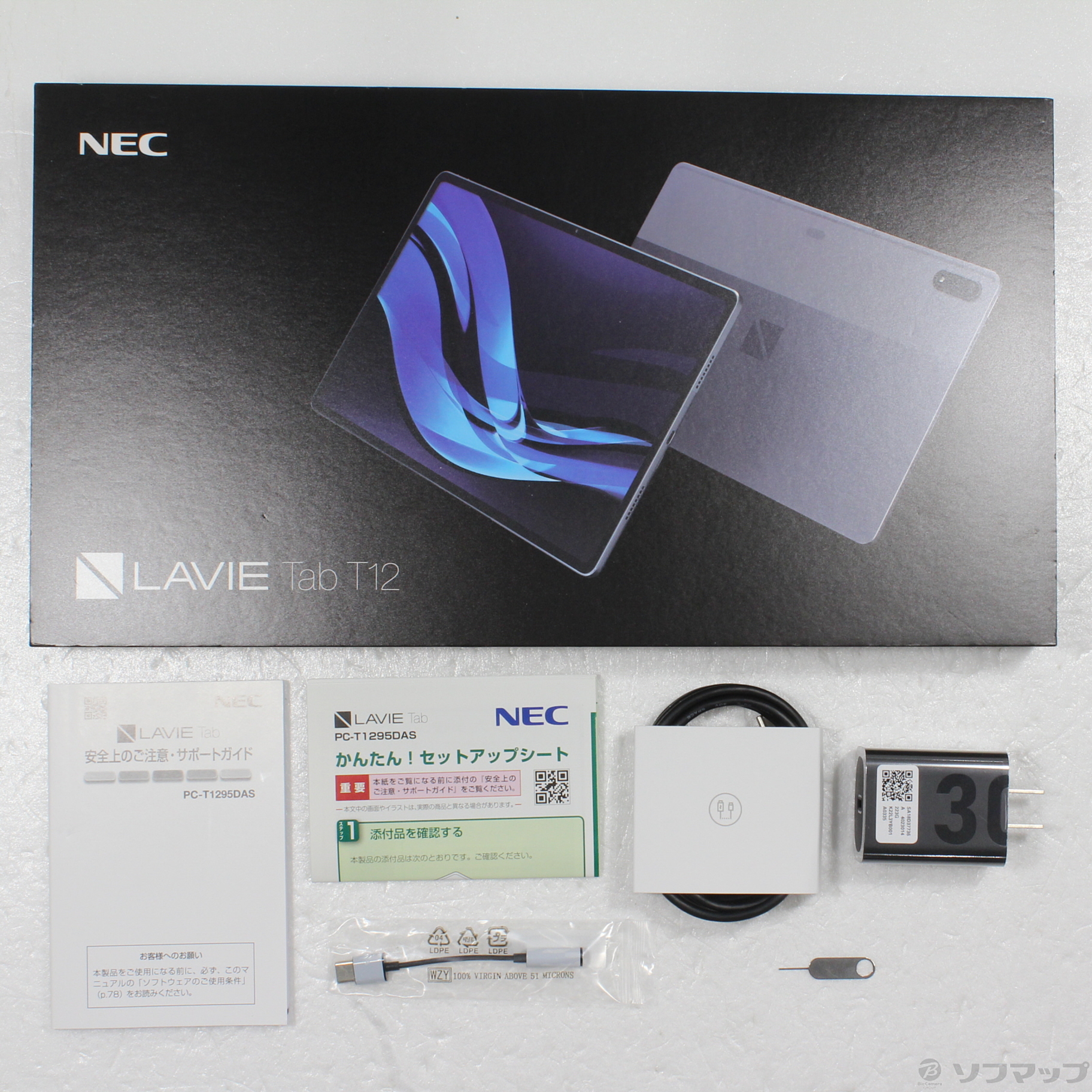 NEC タブレット LaVie T12シリーズ  PC-T1295DASNEC