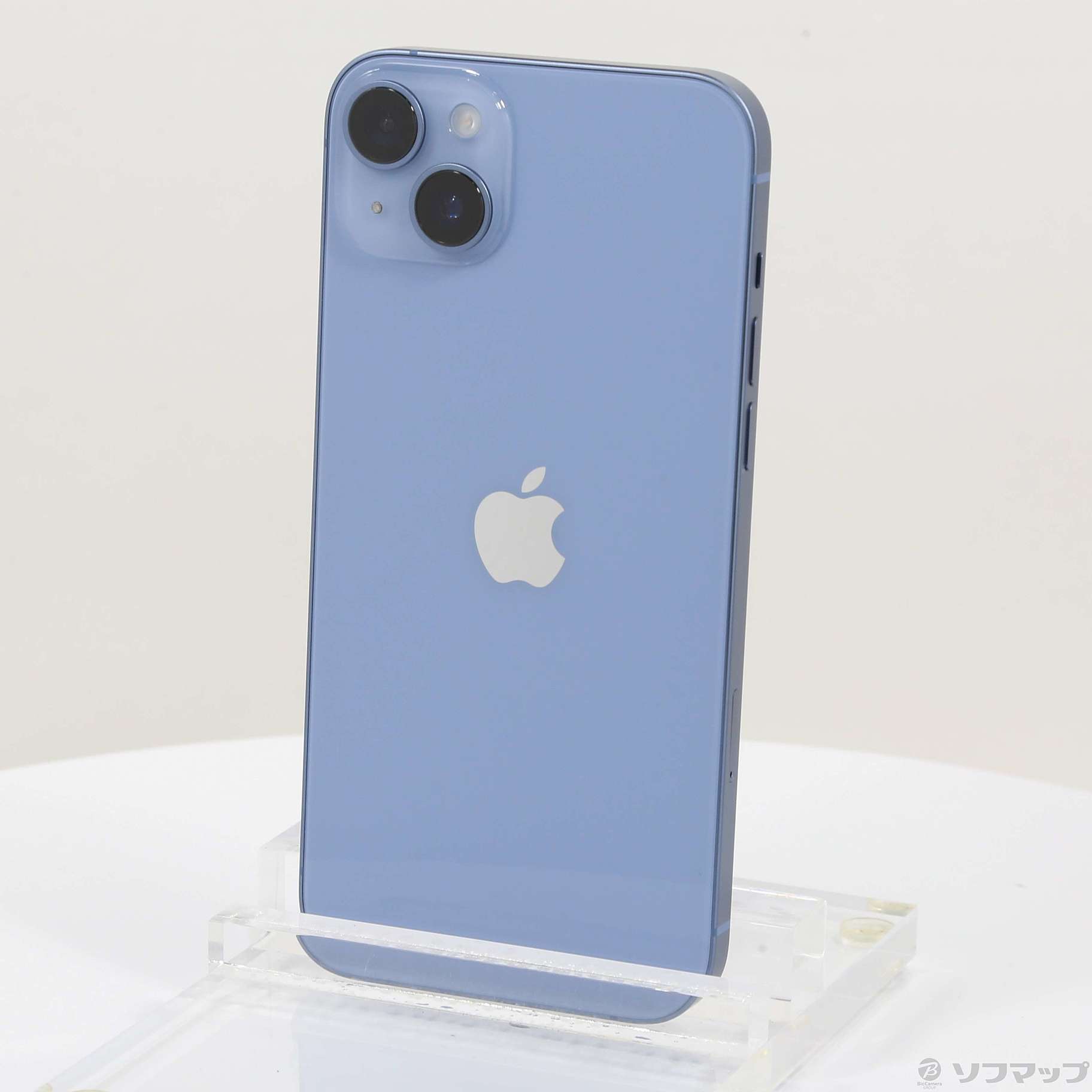 中古】iPhone14 Plus 256GB ブルー MQ4Q3J／A SIMフリー