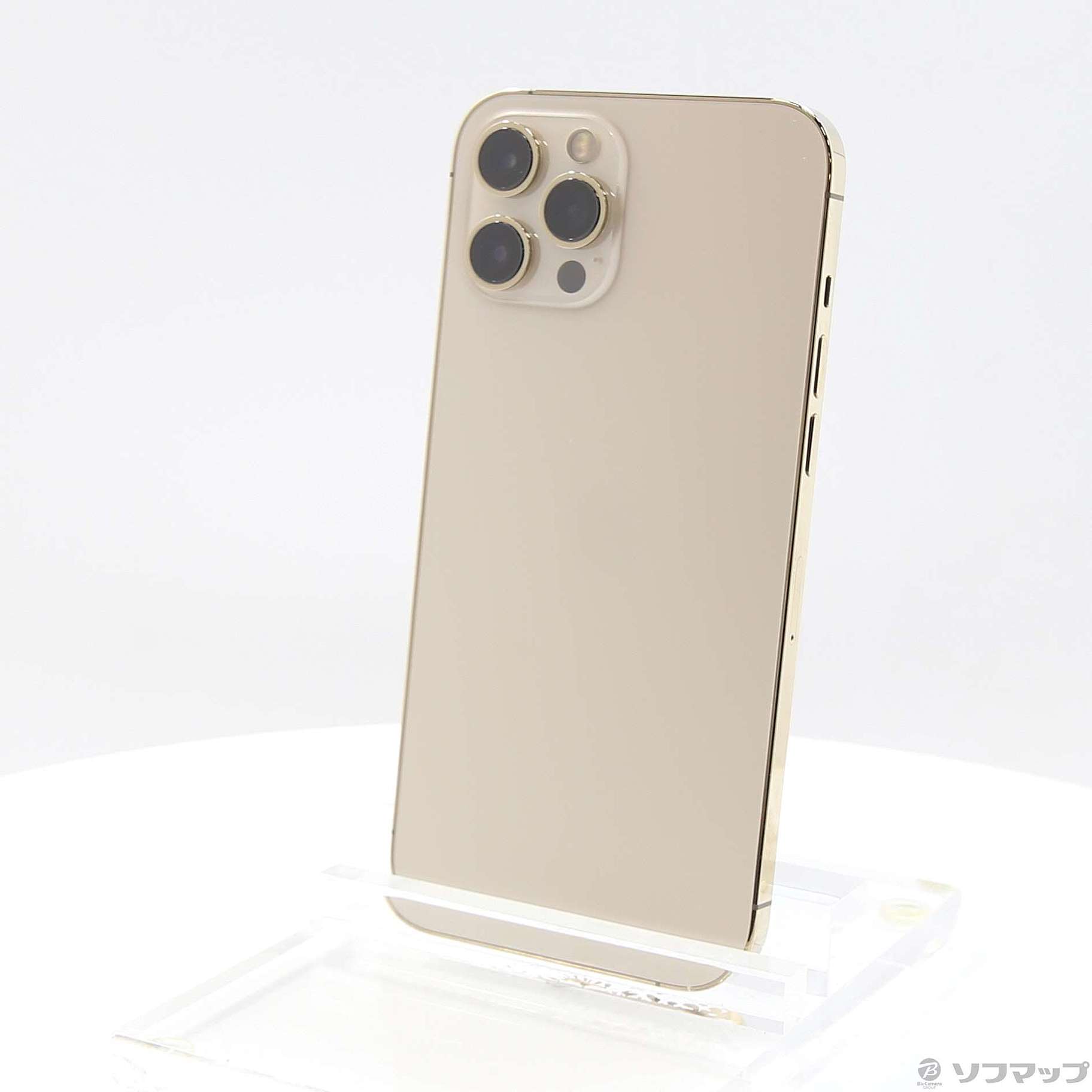 中古】iPhone12 Pro Max 128GB ゴールド MGCW3J／A SIMフリー