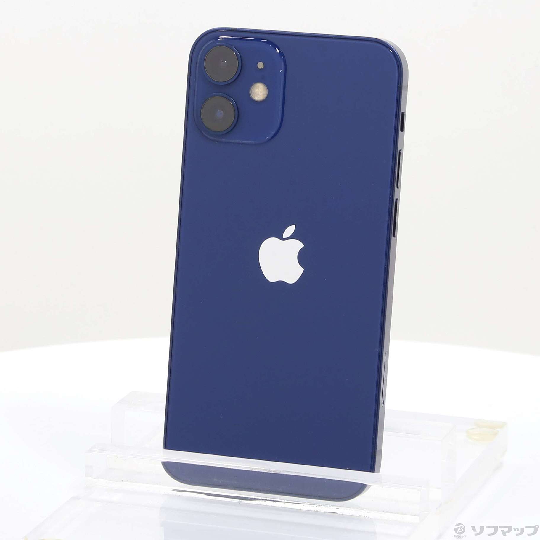 中古】iPhone12 mini 64GB ブルー MGAP3J／A SIMフリー [2133050421308