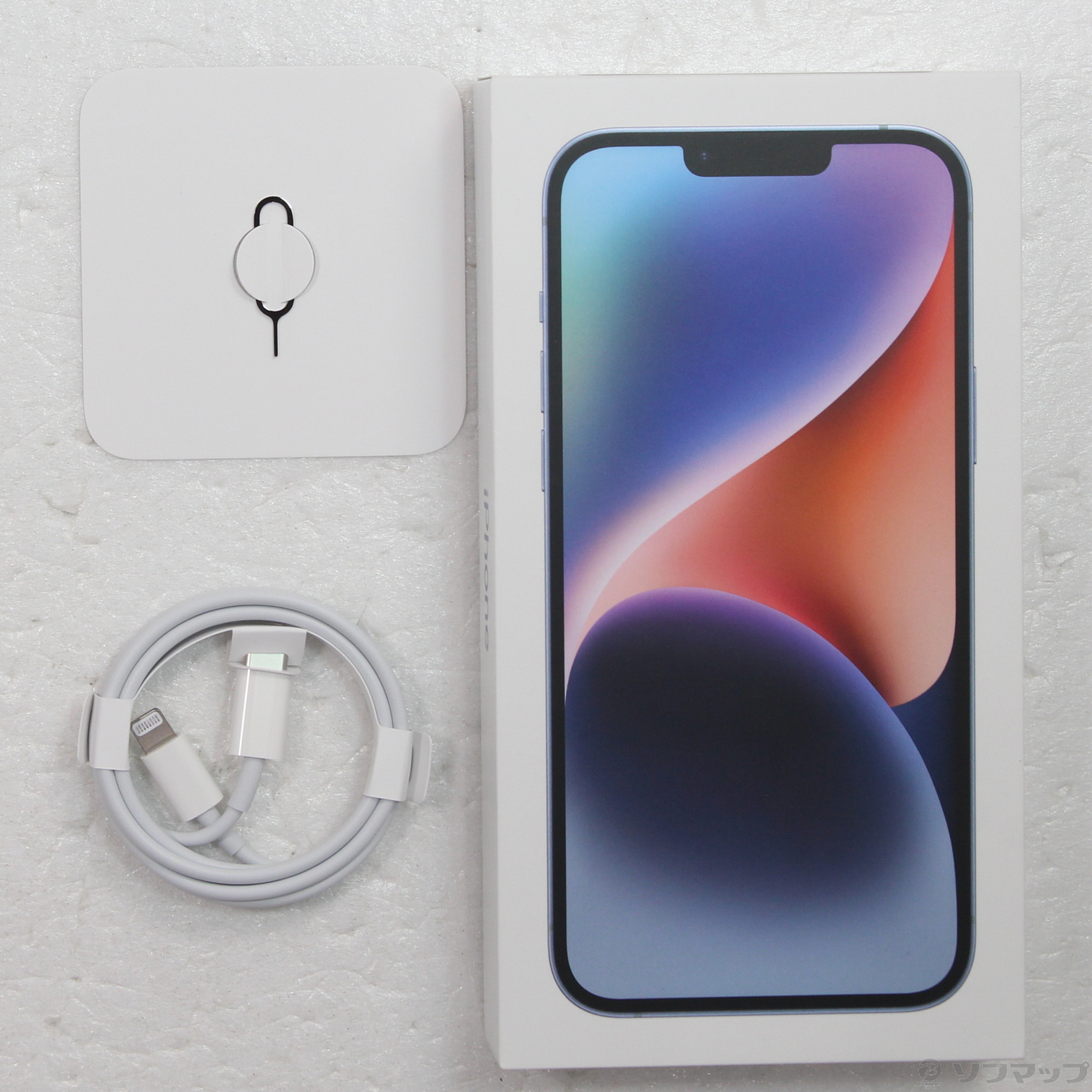 中古】iPhone14 Plus 512GB ブルー MQ4W3J／A SIMフリー