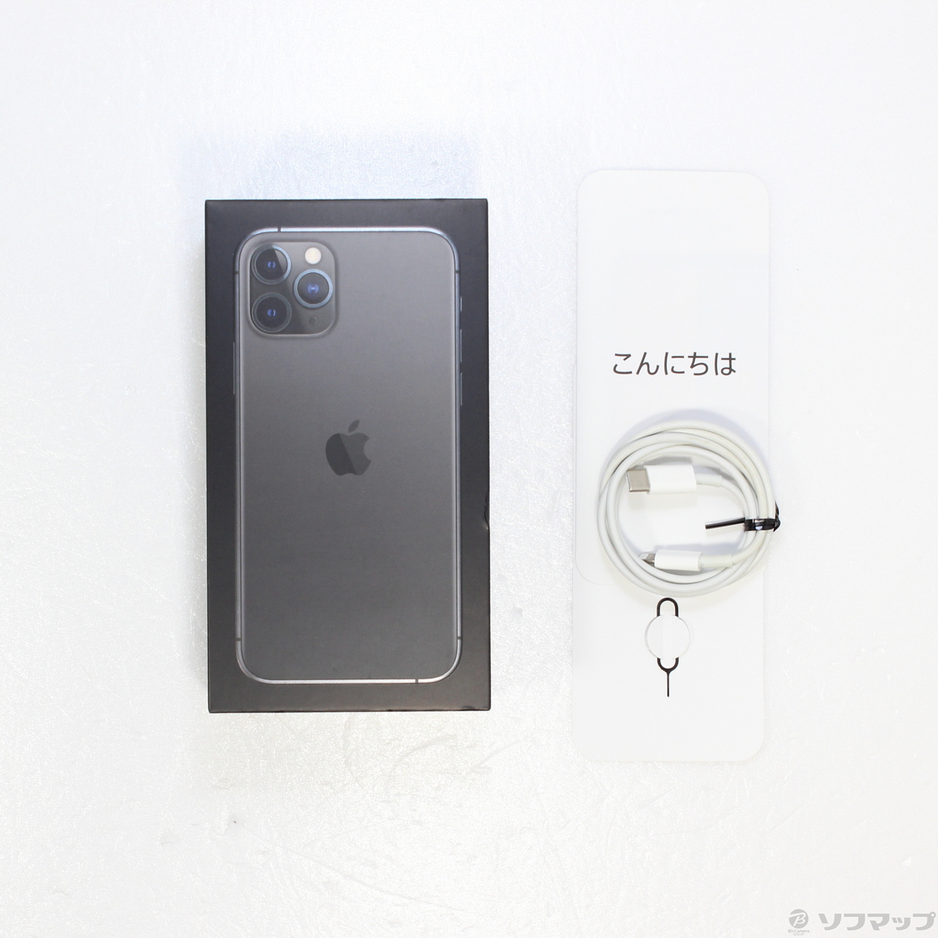 中古】iPhone11 Pro 256GB スペースグレイ MWC72J／A SIMフリー