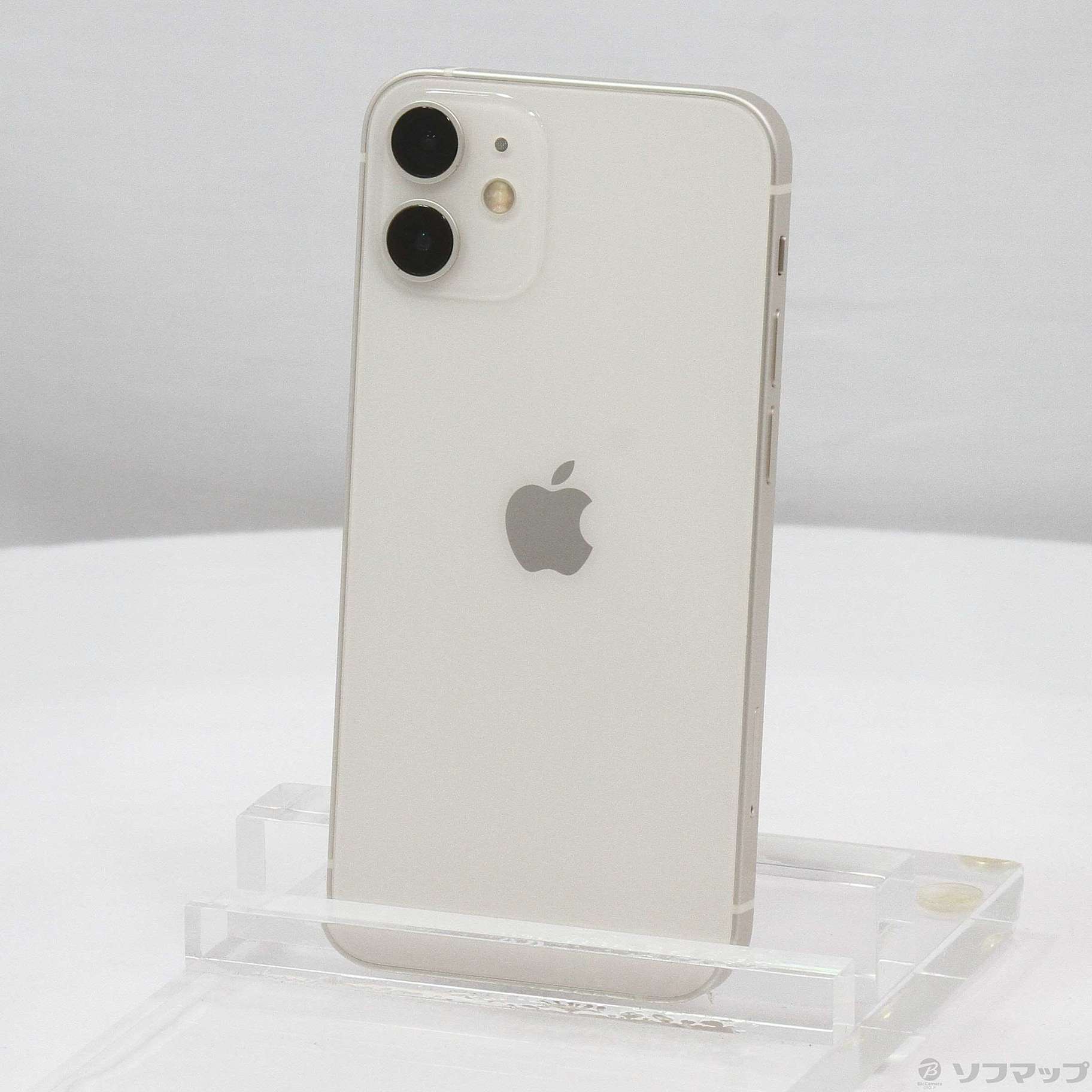 中古】iPhone12 mini 128GB ホワイト MGDM3J／A SIMフリー