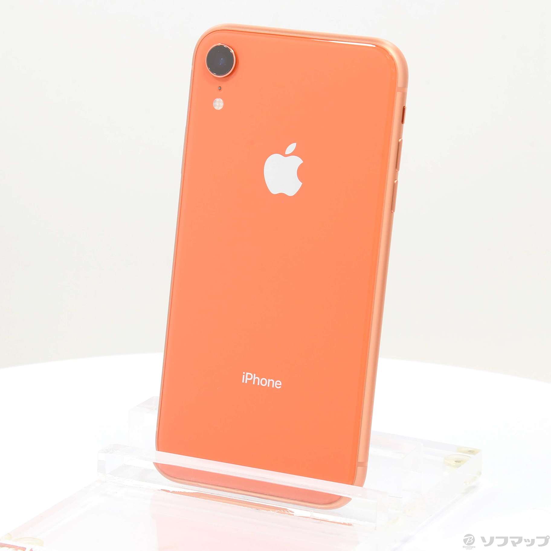 中古】iPhoneXR 64GB コーラル MT0A2J／A SIMフリー [2133050425283