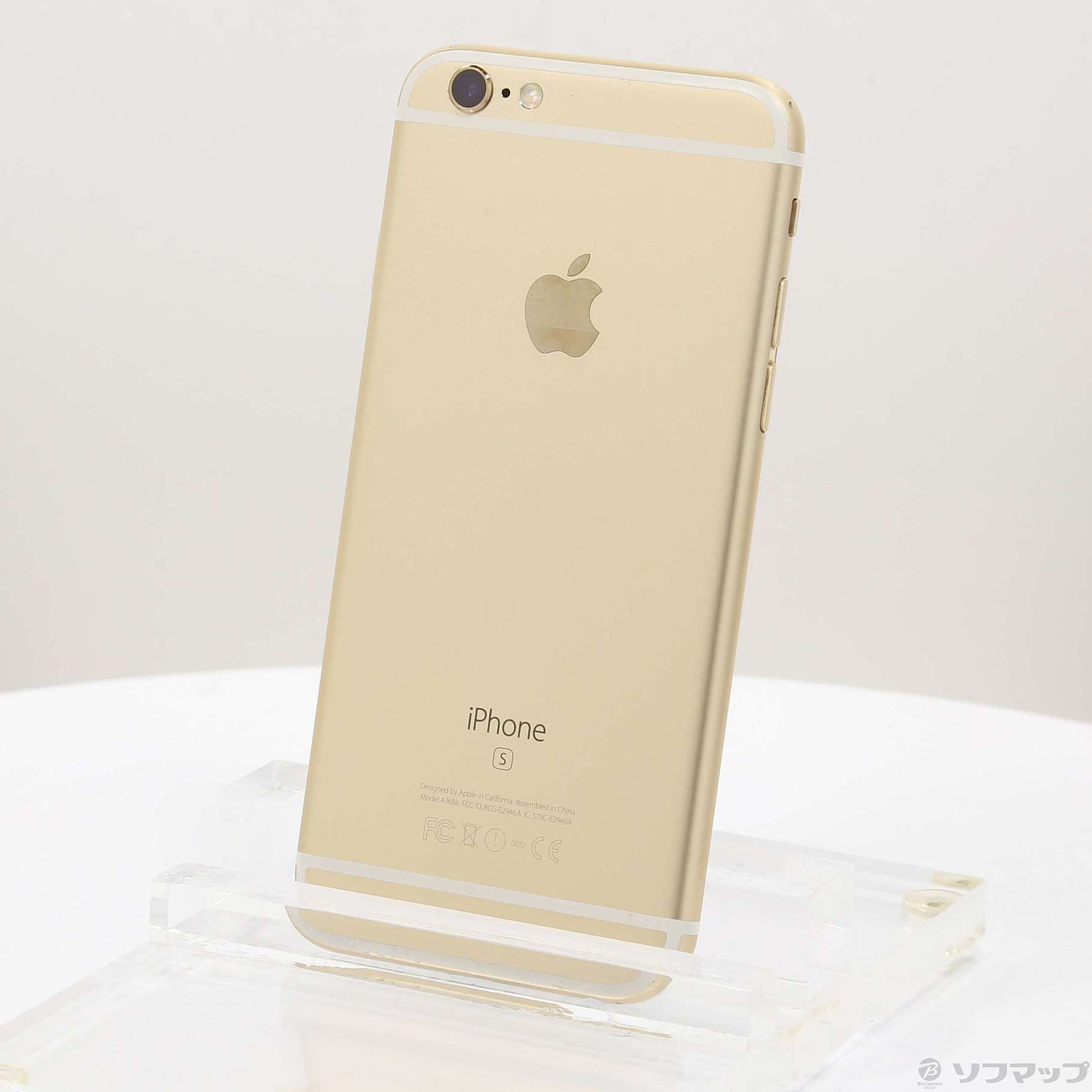 中古】iPhone6s 16GB ゴールド MKQL2J／A SIMフリー [2133050425306