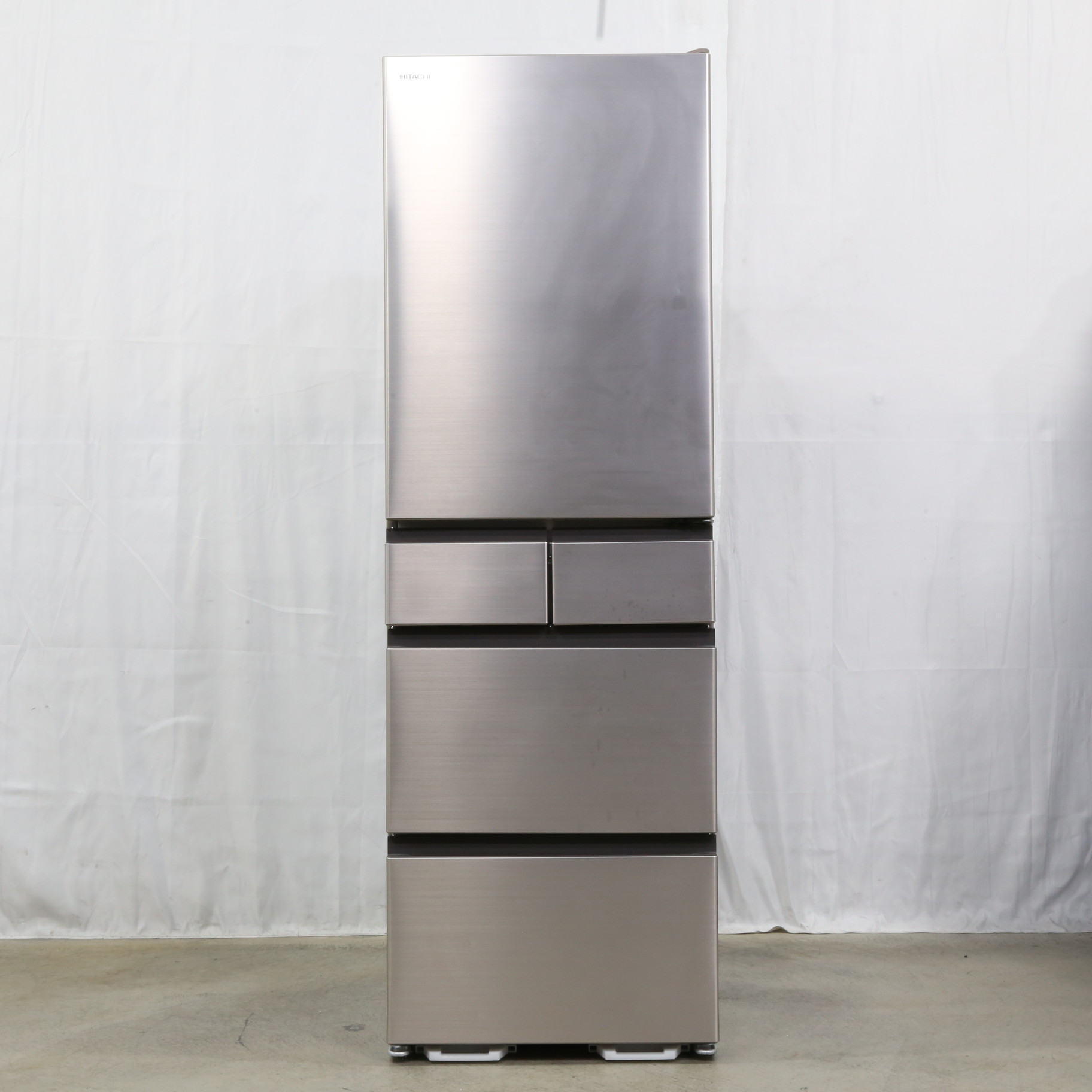 HITACHI R-V32NV 自動製氷機能付き 一人暮らし 冷蔵庫 日立 - 冷蔵庫