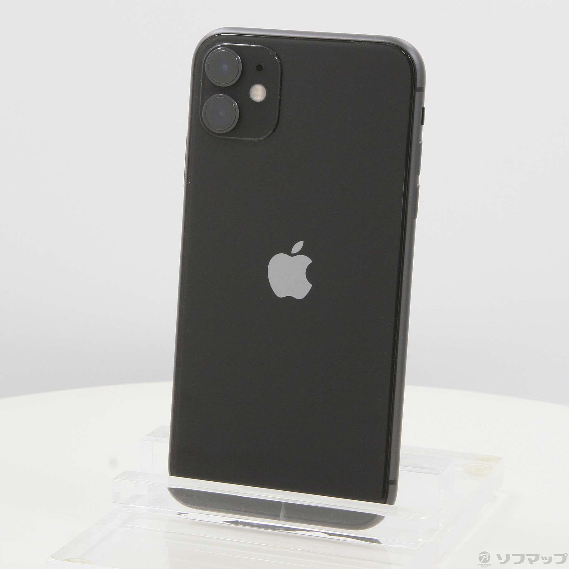 中古】iPhone11 128GB ブラック MHDH3J／A SIMフリー [2133050426570