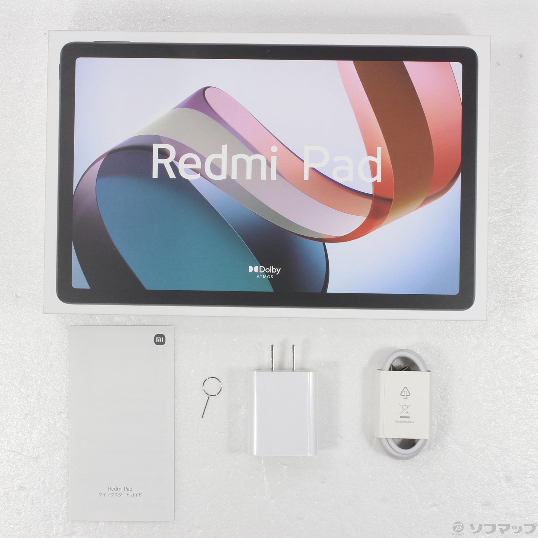 中古】Redmi Pad 64GB ミントグリーン 22081283G Wi-Fi [2133050436746