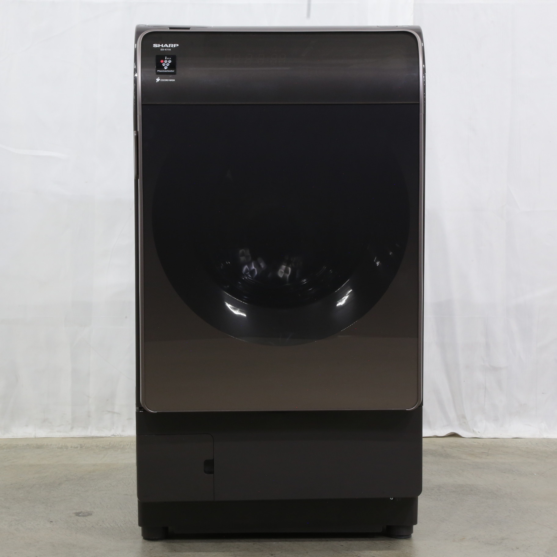 中古】〔中古品〕 ドラム式洗濯乾燥機 リッチブラウン ES-X11A-TR