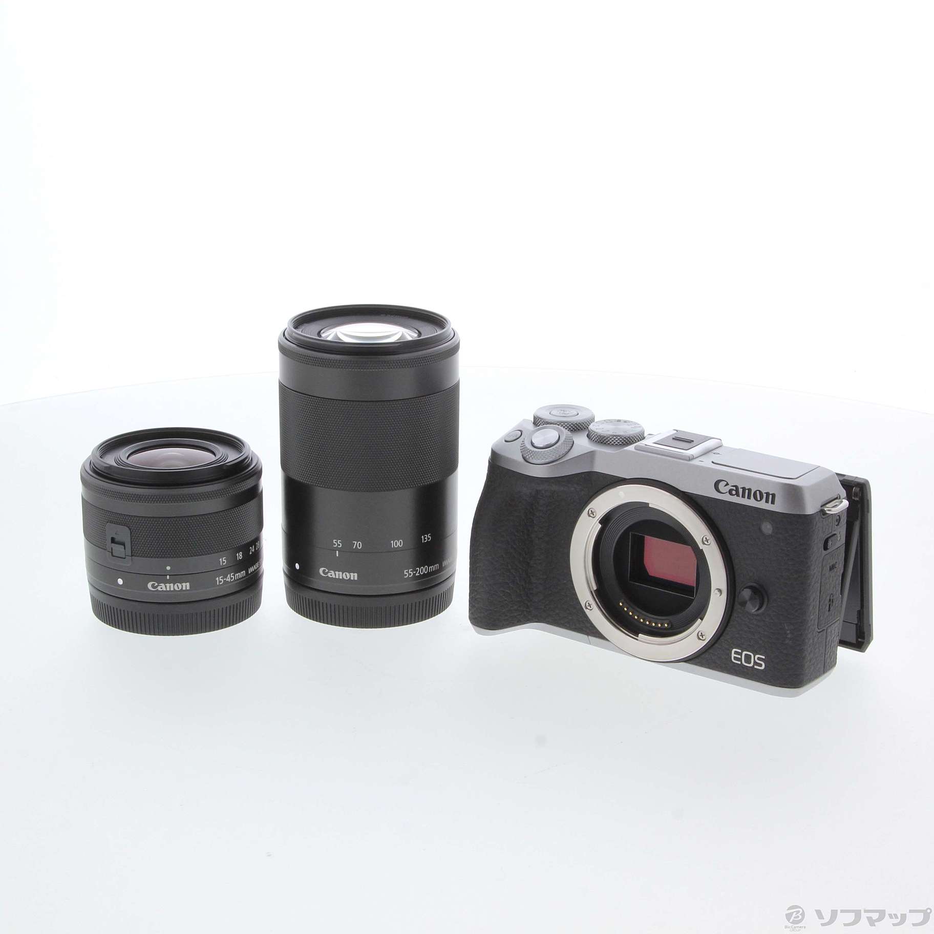 カメラ【美品】Canon EOS M6 Wズームキット - ミラーレス一眼