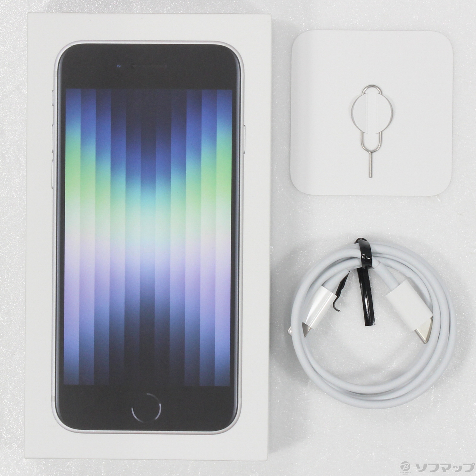 中古】iPhone SE 第3世代 128GB スターライト MMYG3J／A SIMフリー ...