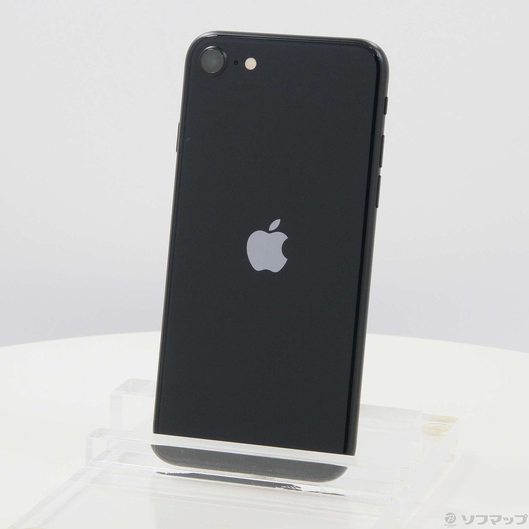 中古】iPhone SE 第3世代 128GB ミッドナイト MMYF3J／A SIMフリー