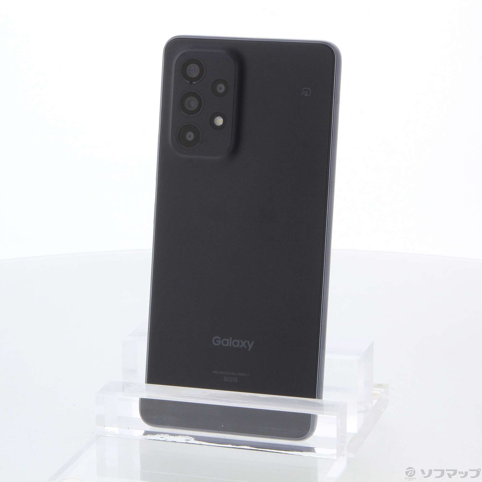 中古】Galaxy A53 5G 128GB オーサムブラック SCG15 auロック解除SIM