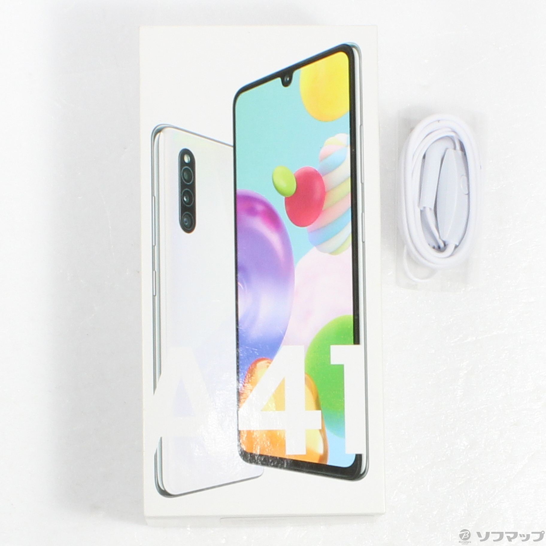 Galaxy A41 SCV48 SAMSUNG ホワイト au サムスン Galaxy A41 SCV48 au 価格比較 - 価格.com